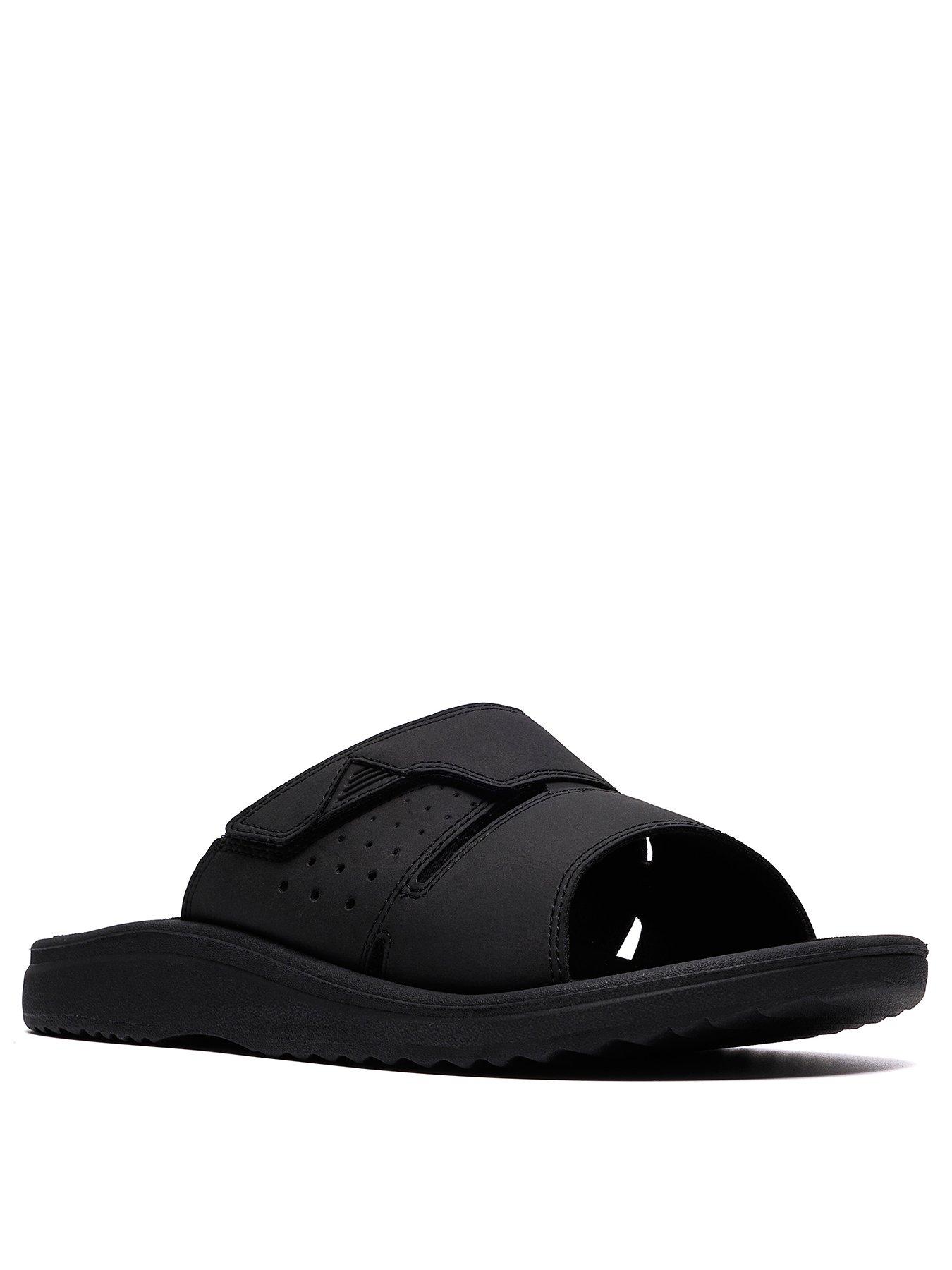 Image 2 of 6 of Clarks Brinkley Sliders - Black