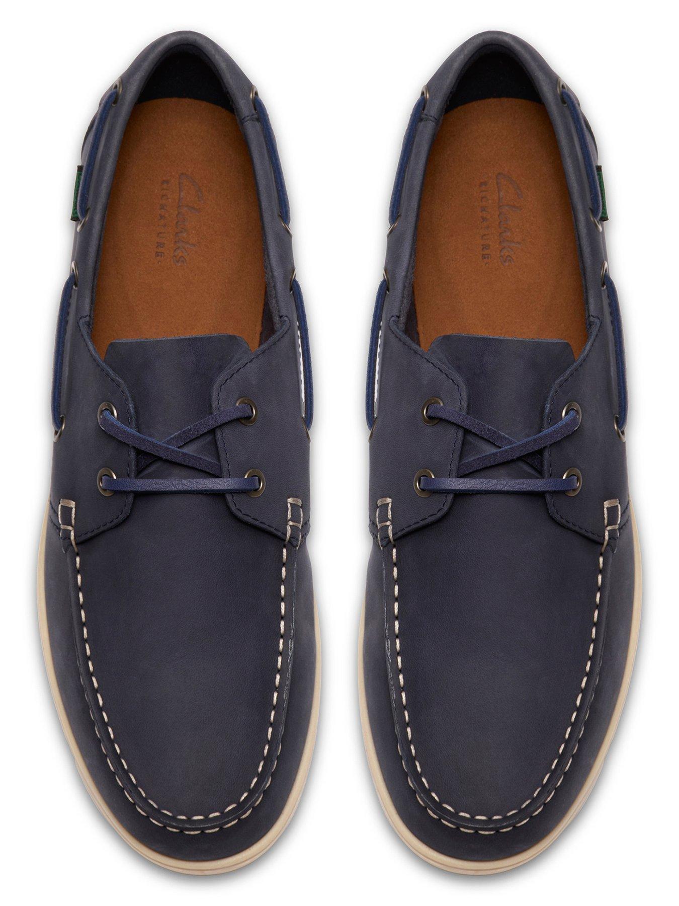 Image 4 of 6 of Clarks Charmouth Lace Up Shoe - Navy