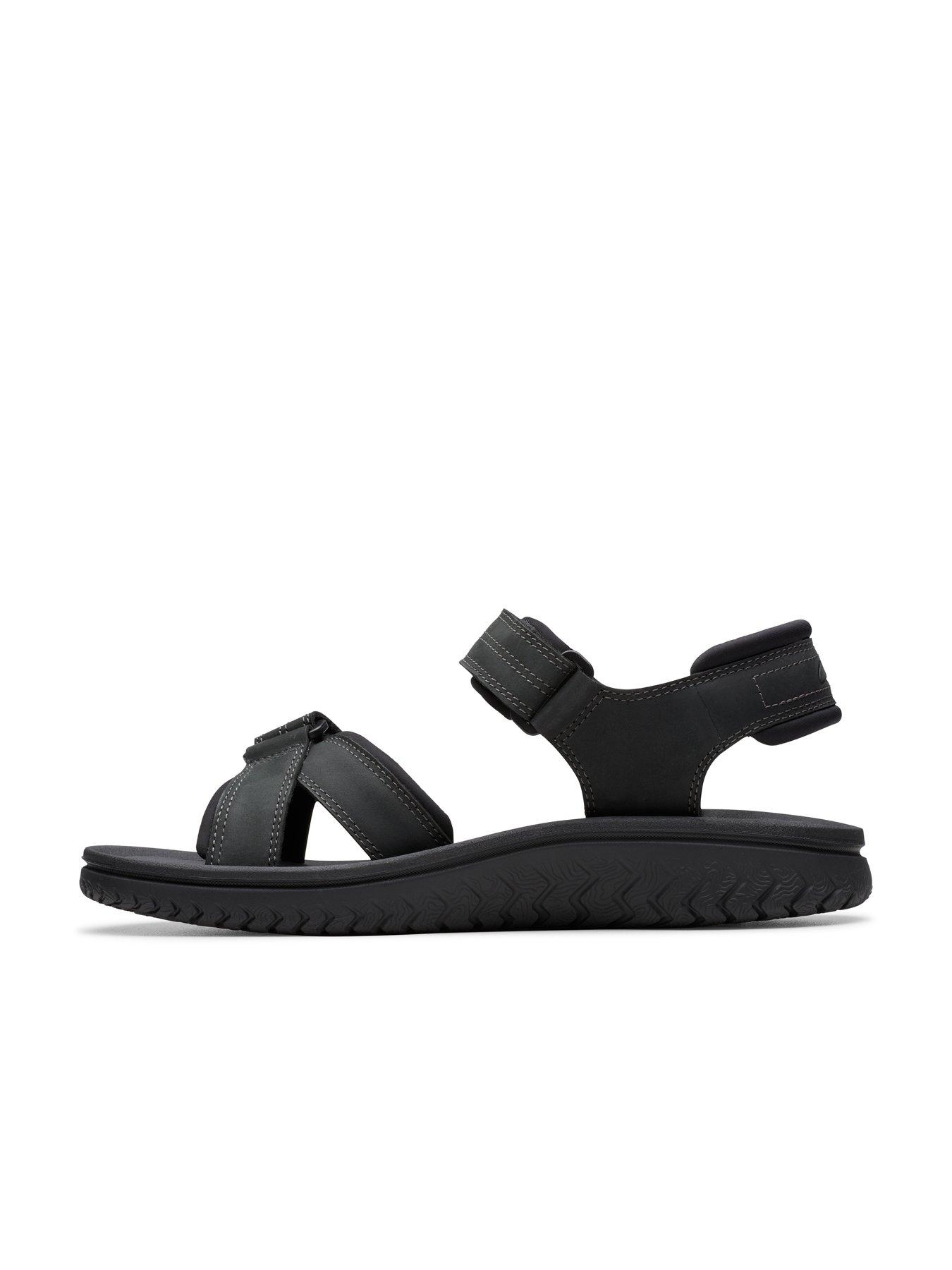 Image 6 of 6 of Clarks Wesley Shore Sandals - Black
