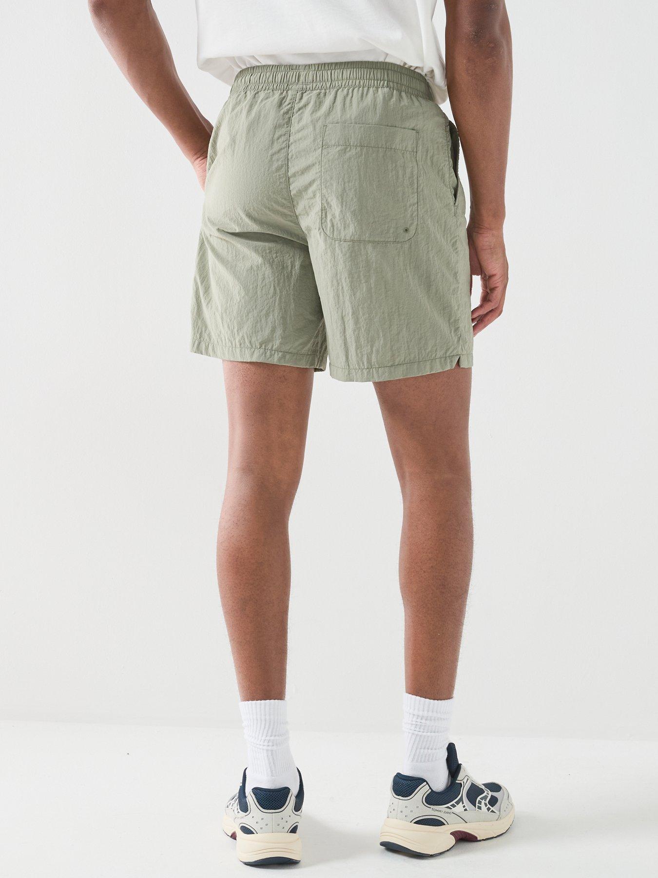 tommy-jeans-nylon-club-shorts-utility-sagestillFront