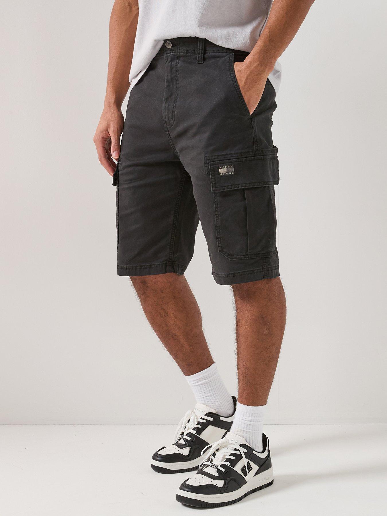 tommy-jeans-otis-washed-cargo-shorts-blackfront