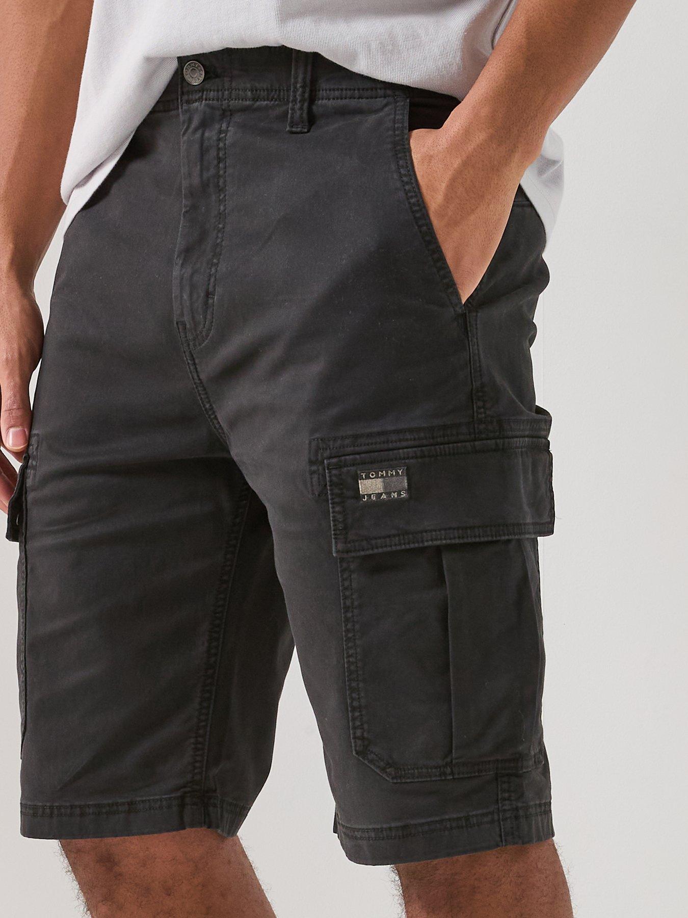 tommy-jeans-otis-washed-cargo-shorts-blackdetail