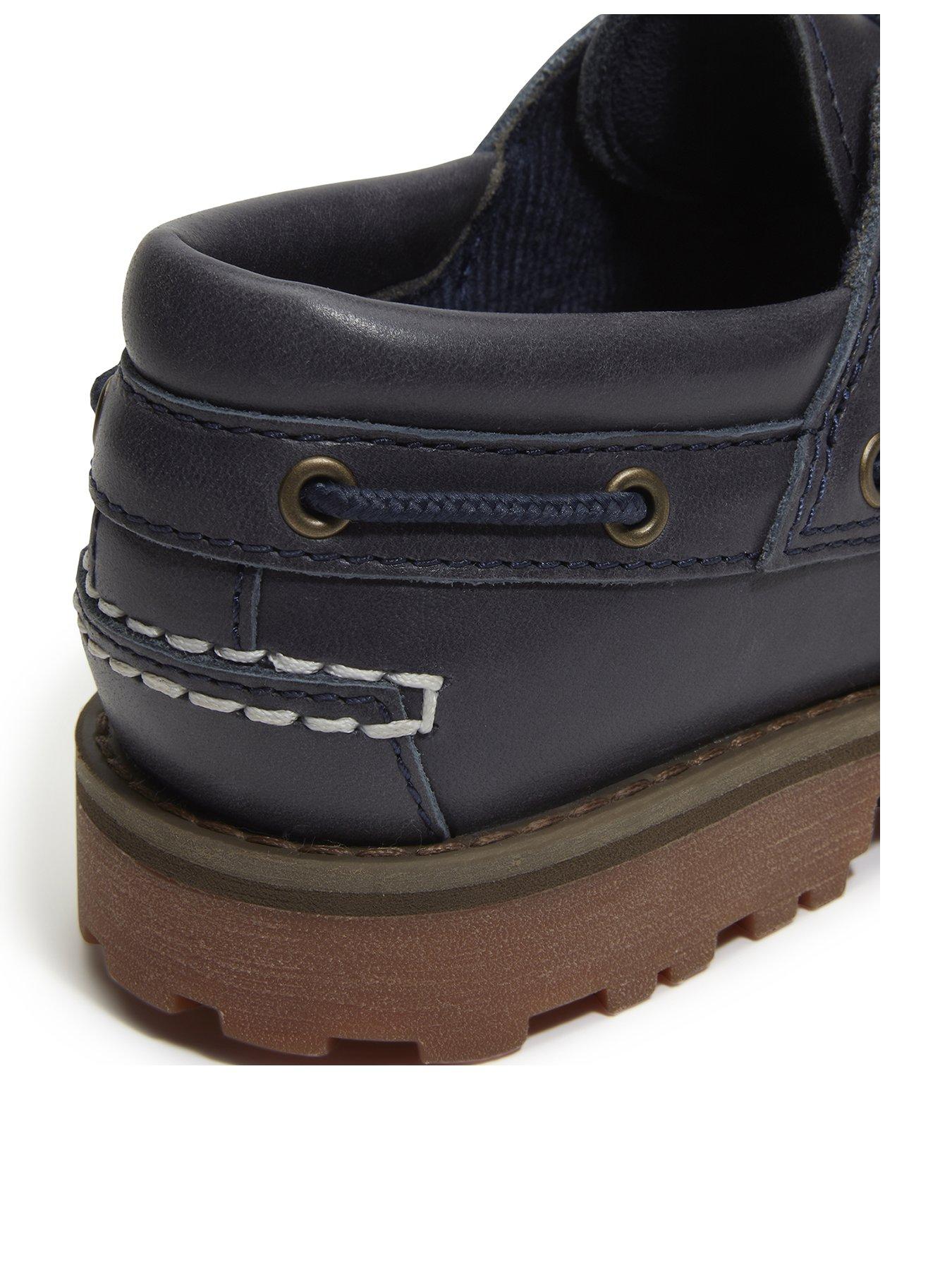 Image 3 of 7 of Timberland Youth Boat Shoe - Navy