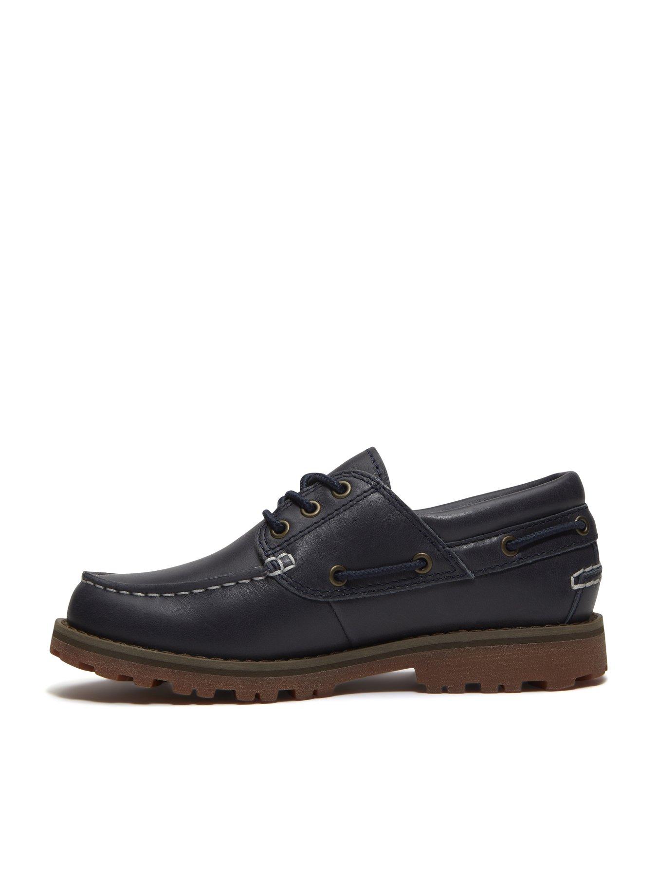 Image 6 of 7 of Timberland Youth Boat Shoe - Navy