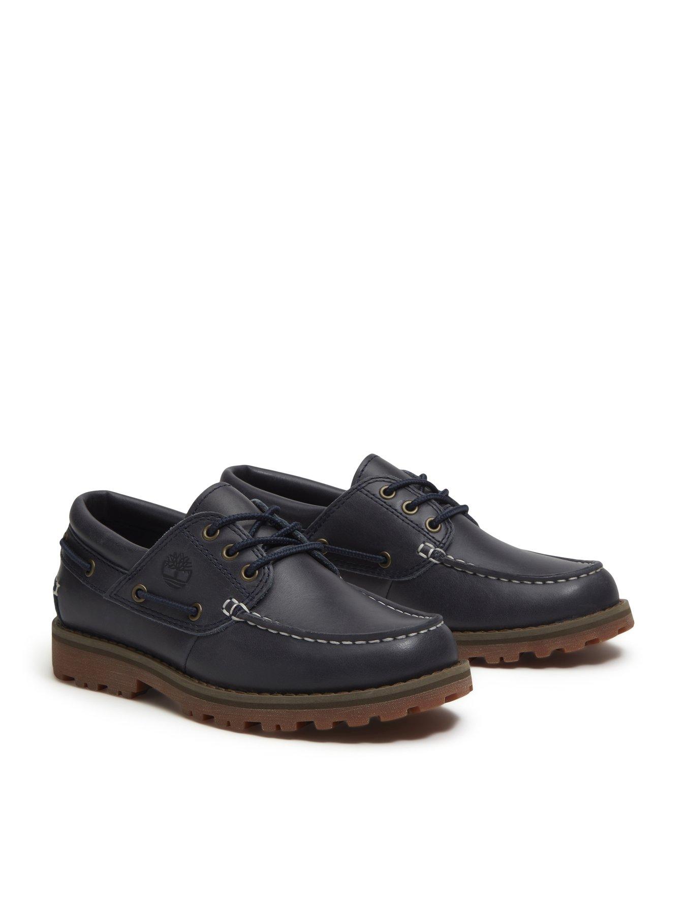 Image 7 of 7 of Timberland Youth Boat Shoe - Navy
