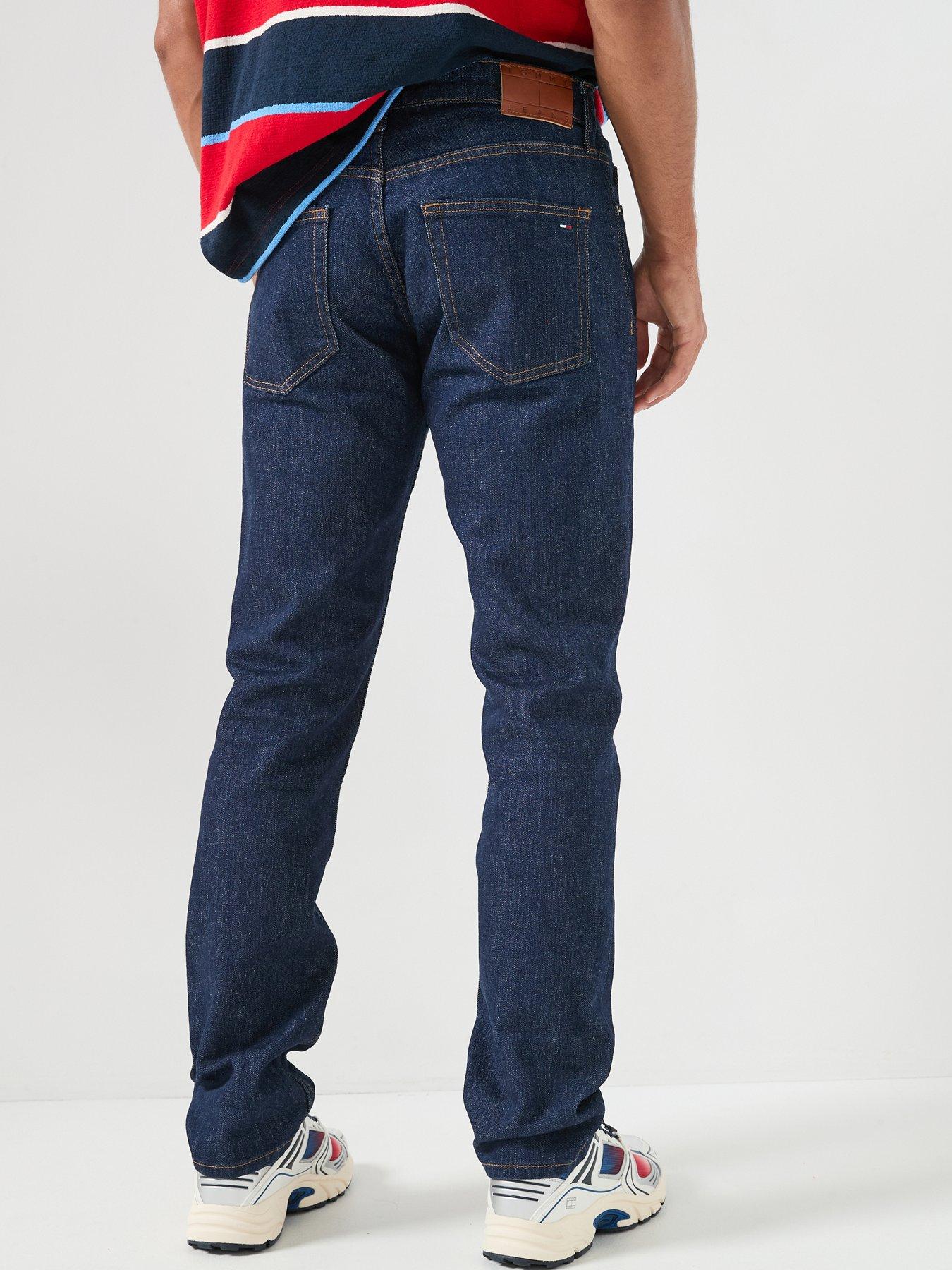 Image 2 of 6 of Tommy Jeans Scanton Slim fit Denim Jeans - Dark Blue