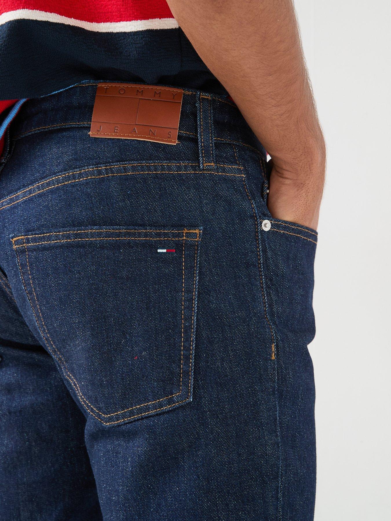 Image 4 of 6 of Tommy Jeans Scanton Slim fit Denim Jeans - Dark Blue