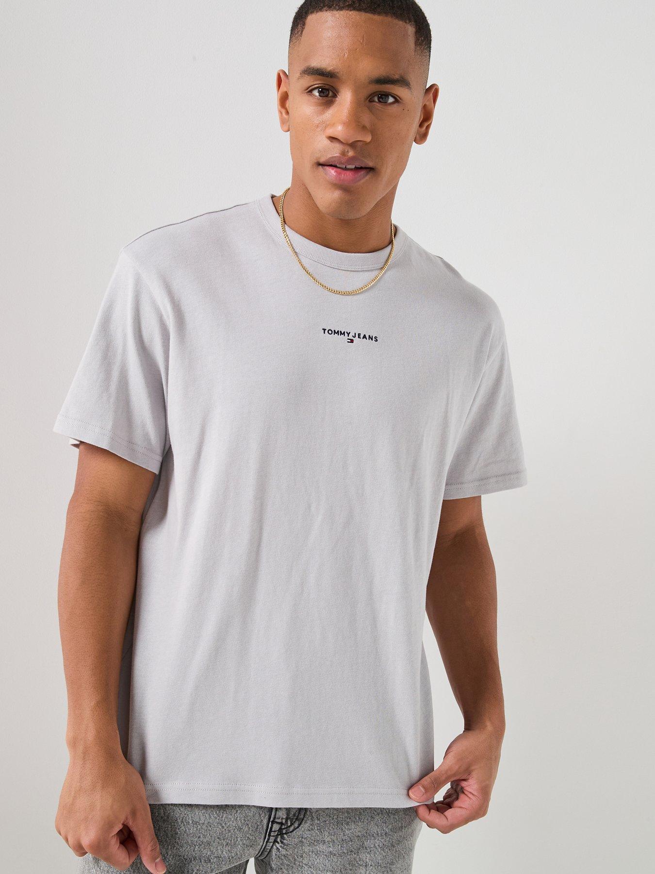 Tommy Jeans Tommy Jeans Relaxed Linear Logo T-shirt -helium