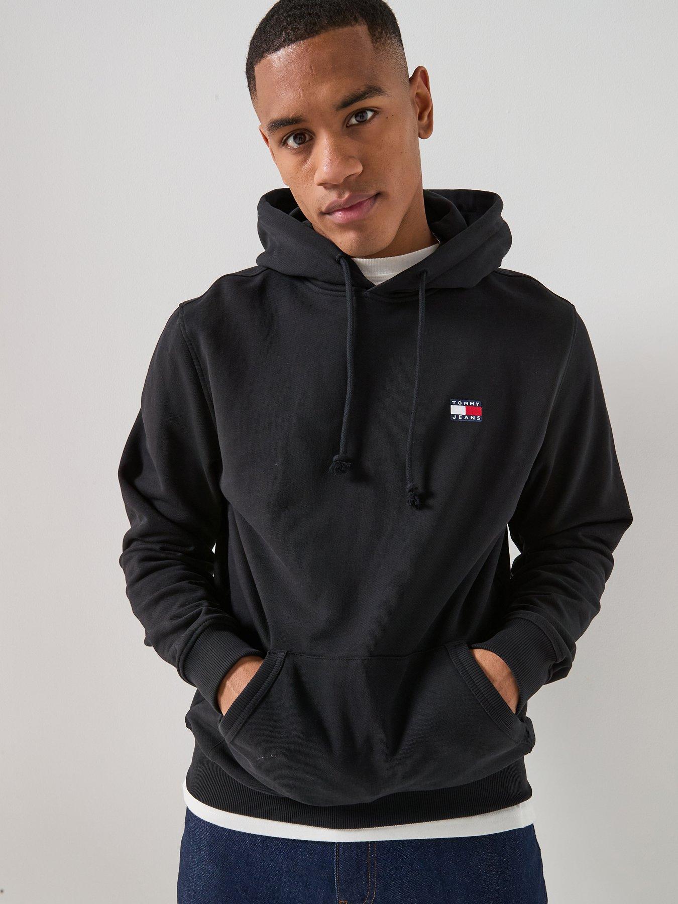 tommy-jeans-regular-fit-badge-hoodie-pullover-hoodie-blackfront