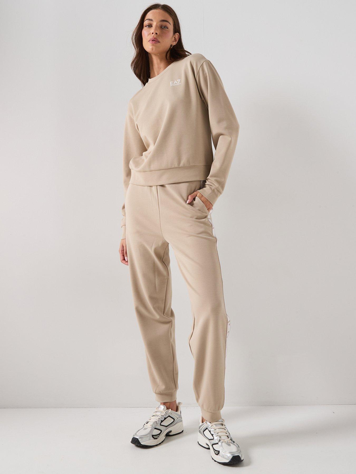 EA7 Emporio Armani Natural Ventus7 Technical Top - Beige