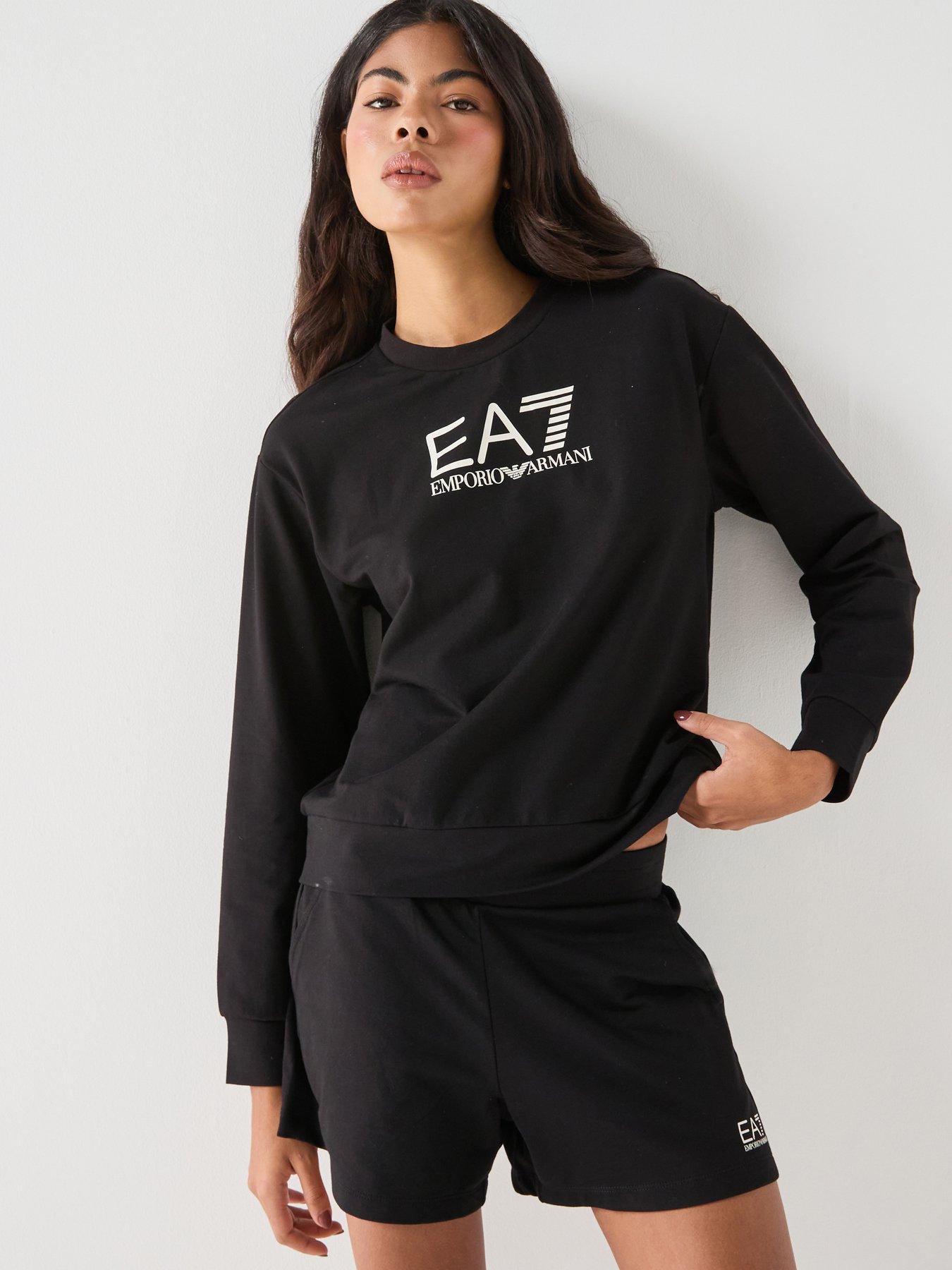 EA7 Emporio Armani Train Tracksuits W Shorts Maxilogo - Train Tracksuits W Shorts Maxilogo