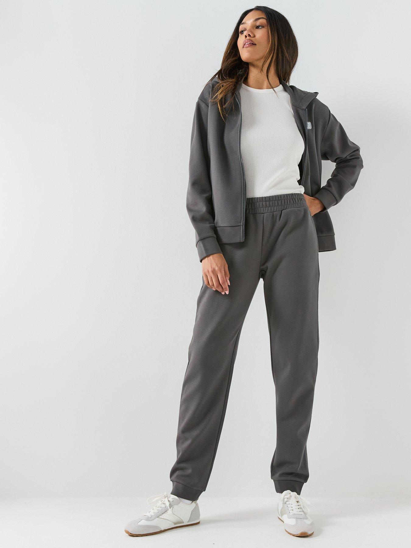 Image 3 of 5 of EA7 Emporio Armani Train Logo Series Tracksuit - Grey