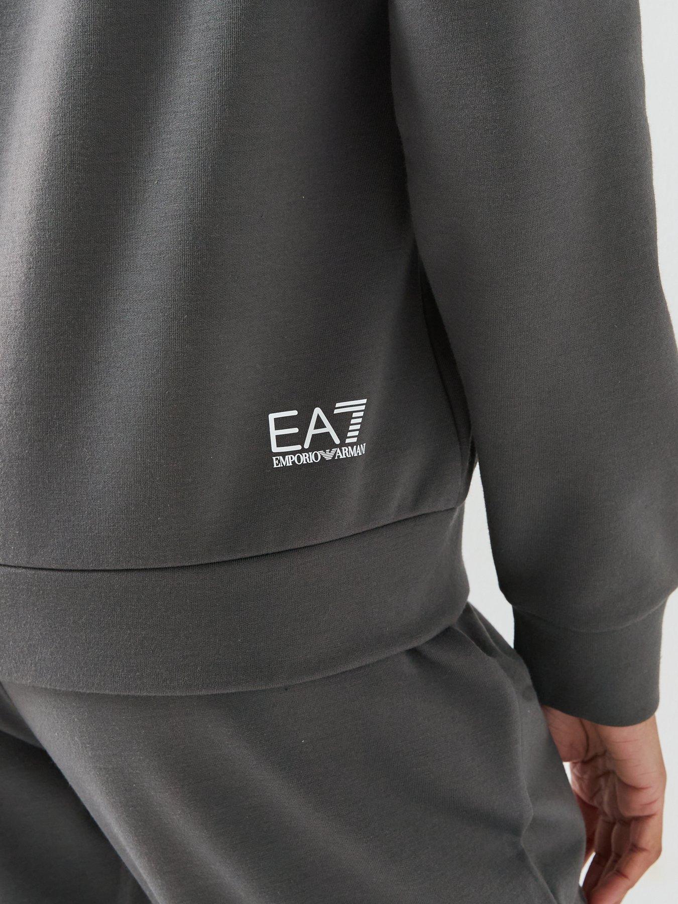 Image 5 of 5 of EA7 Emporio Armani Train Logo Series Tracksuit - Grey
