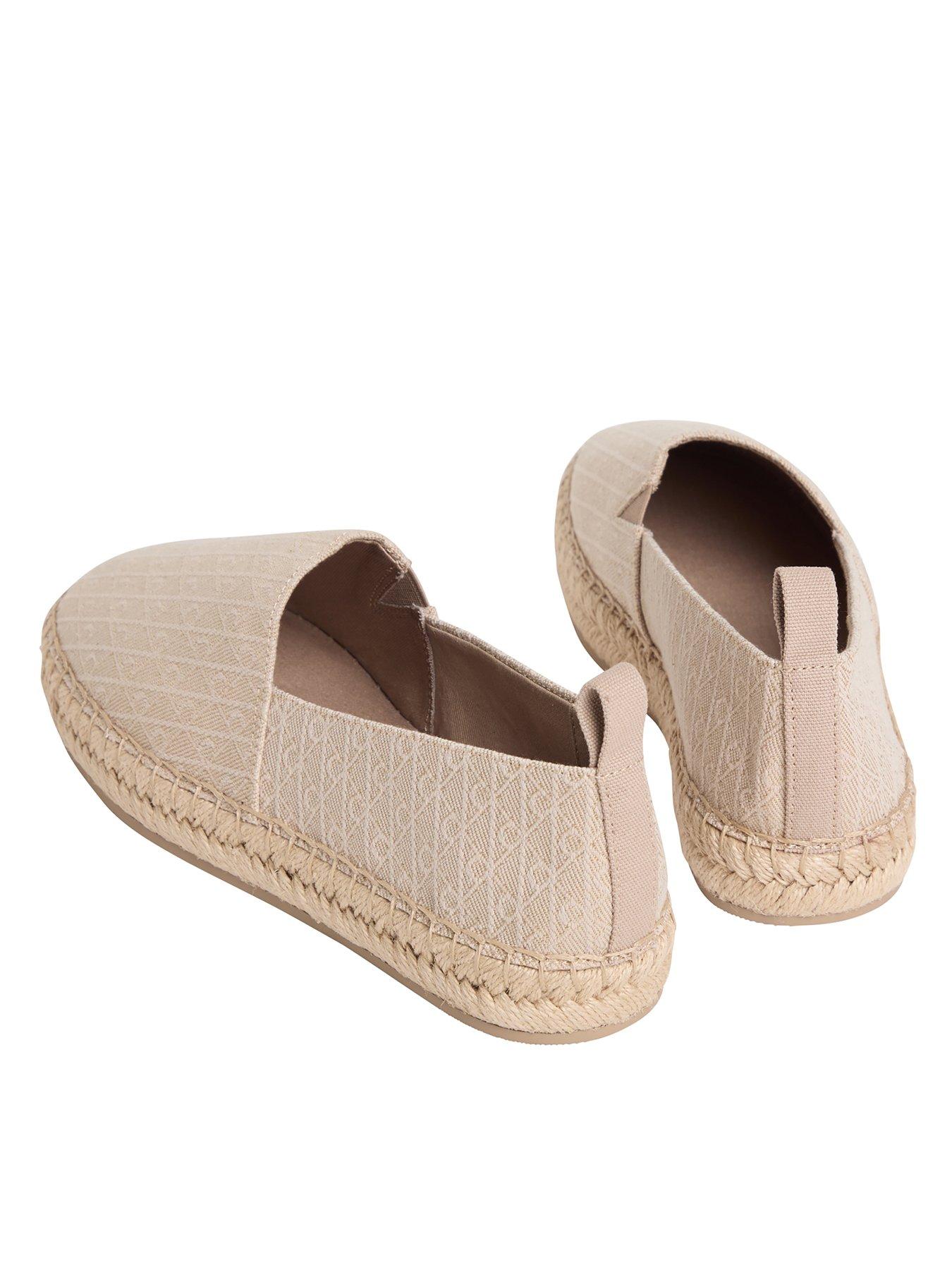Image 3 of 3 of Calvin Klein Oblique Espadrilles - Grey