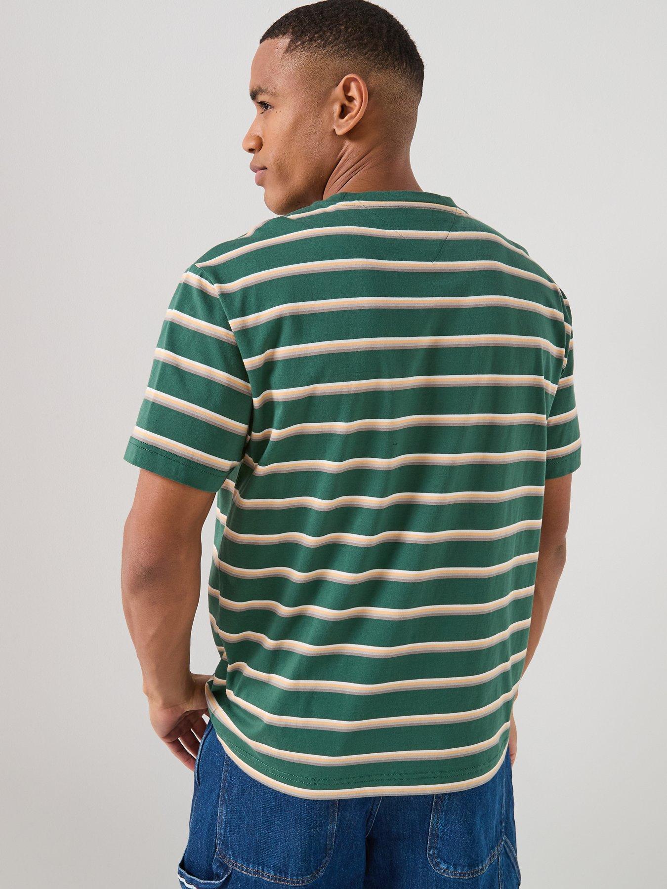 tommy-jeans-relaxed-stripe-t-shirt-greenstillFront