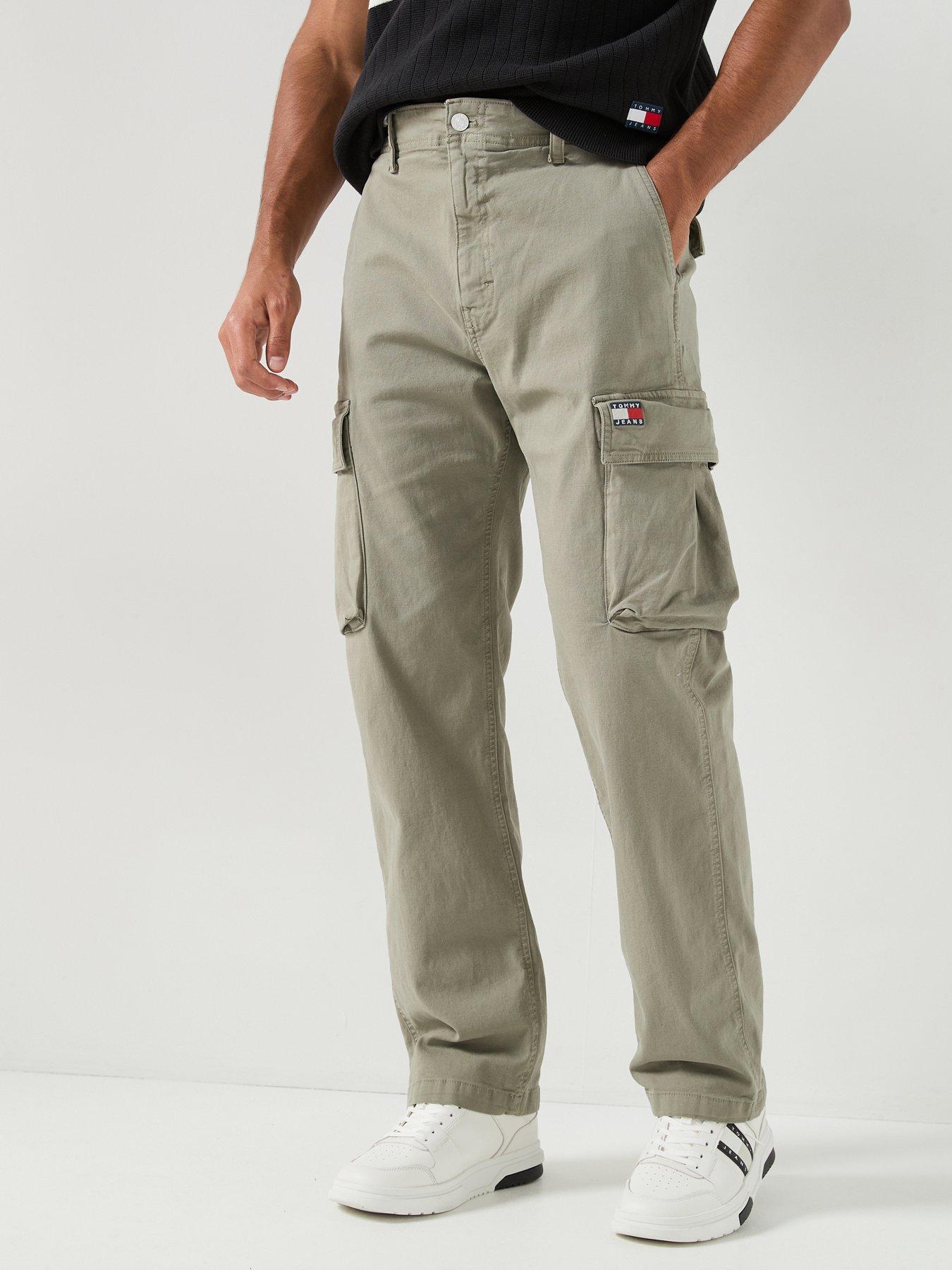 tommy-jeans-otis-canvas-cargo-trousers--utility-sagefront