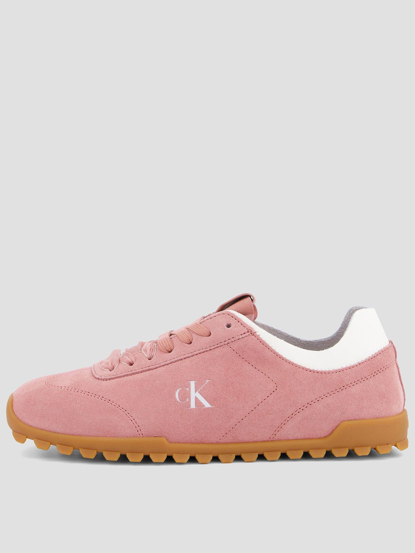 calvin-klein-suede-trainer-pinkfront