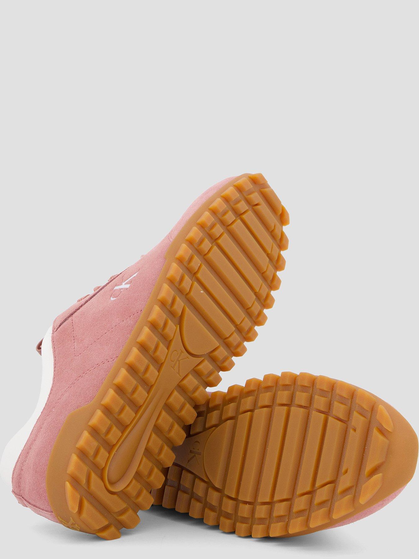calvin-klein-suede-trainer-pinkdetail