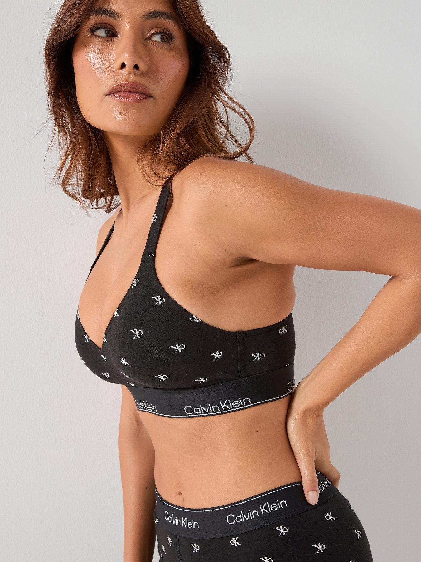 Image 6 of 6 of Calvin Klein Lift Bralette - Black