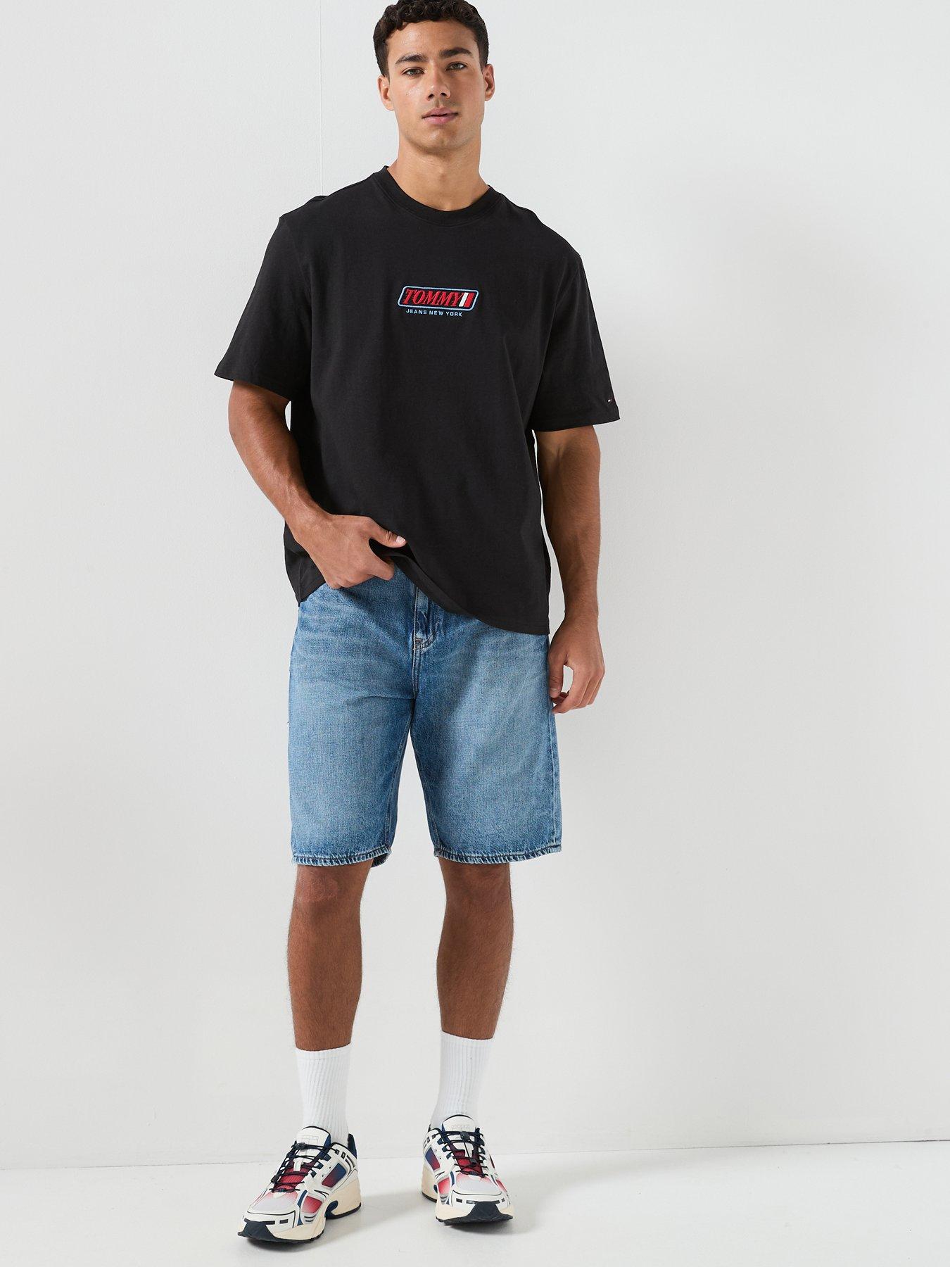 Image 3 of 5 of Tommy Jeans 90s Vintage LA T-Shirt - Black