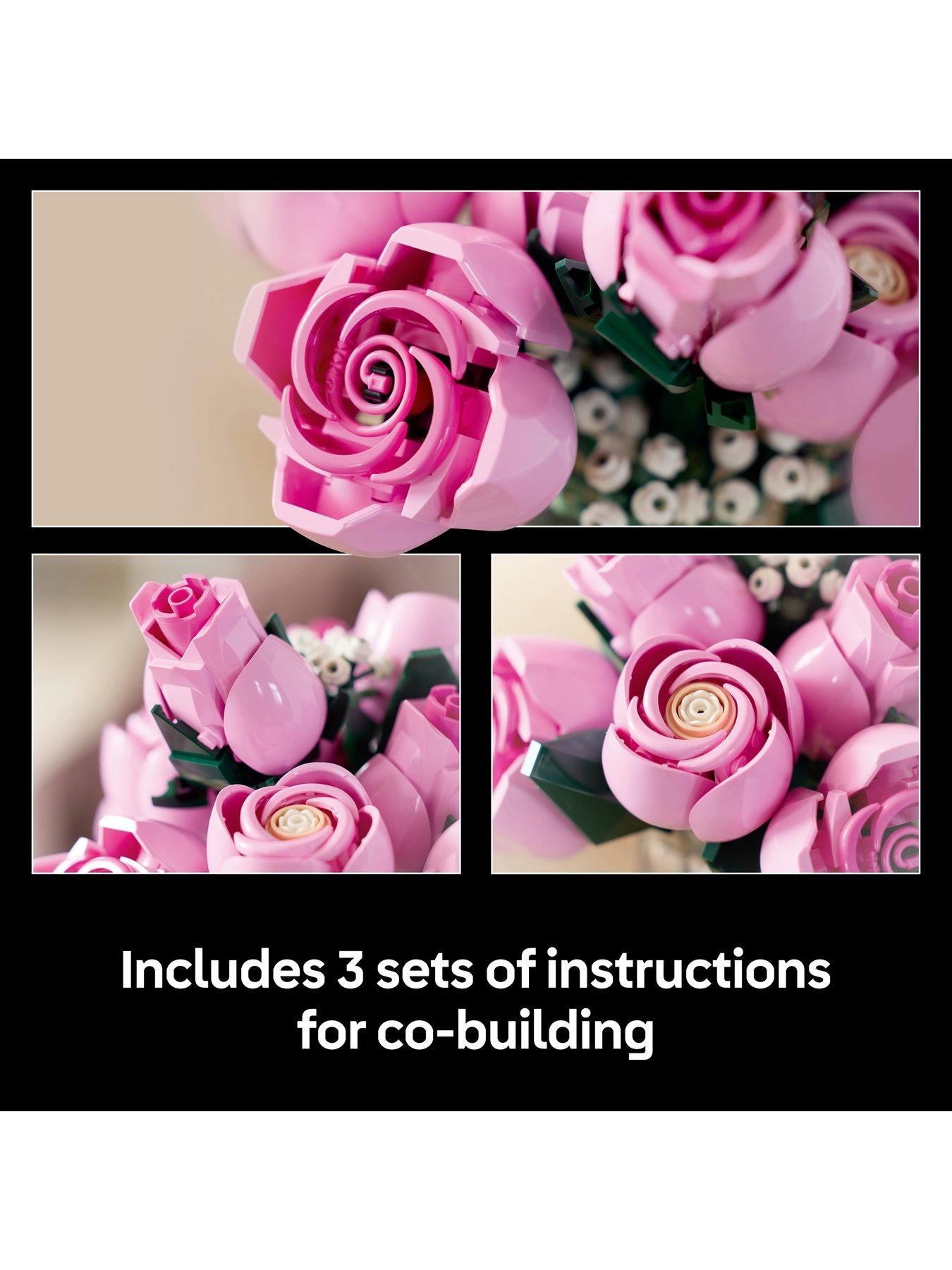 lego-botanical-bouquet-of-pink-roses-set-10374detail