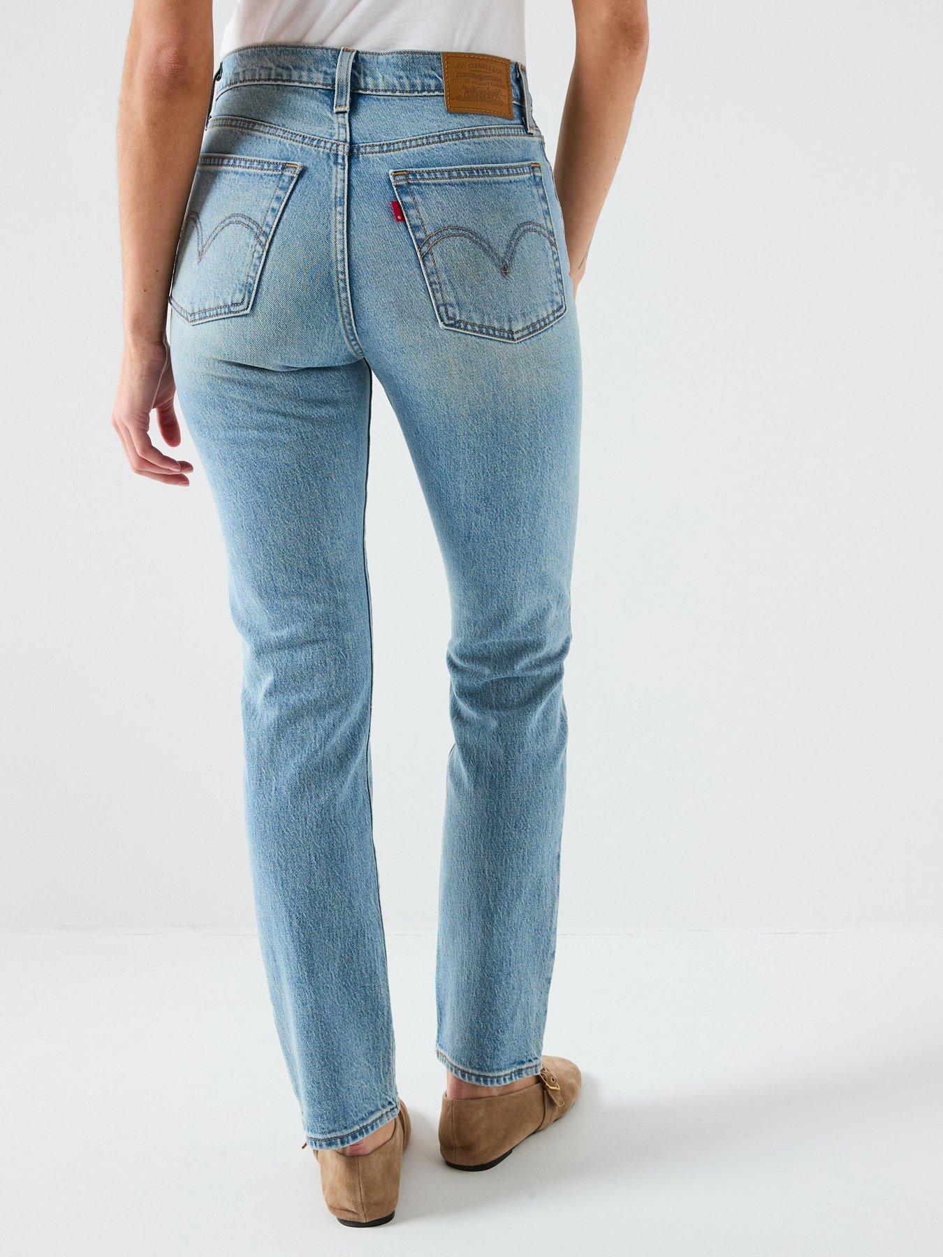 Image 2 of 6 of Levi's Wedgie Slim - Blue