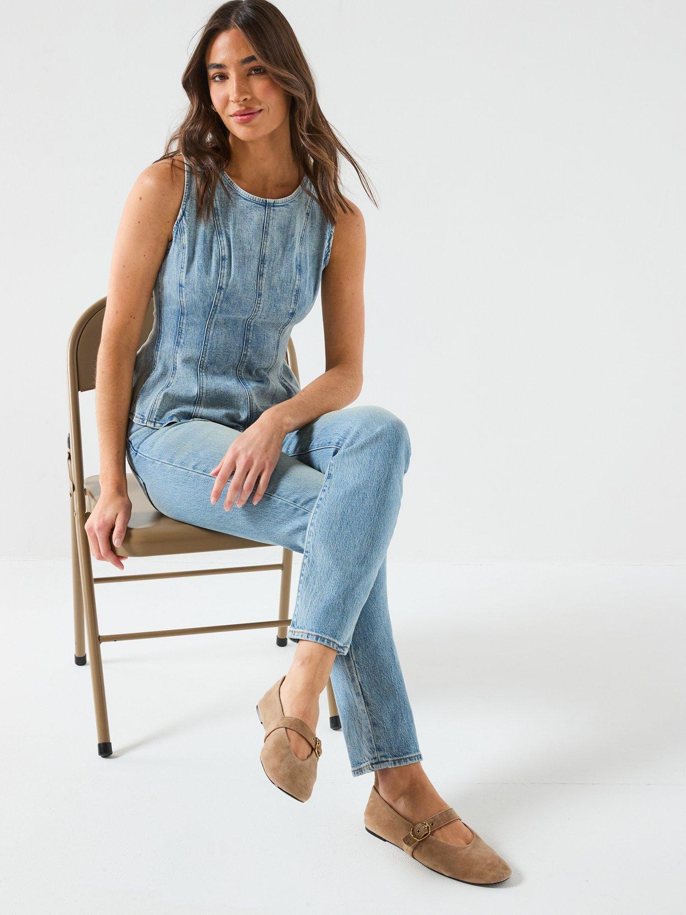 Image 4 of 6 of Levi's Wedgie Slim - Blue