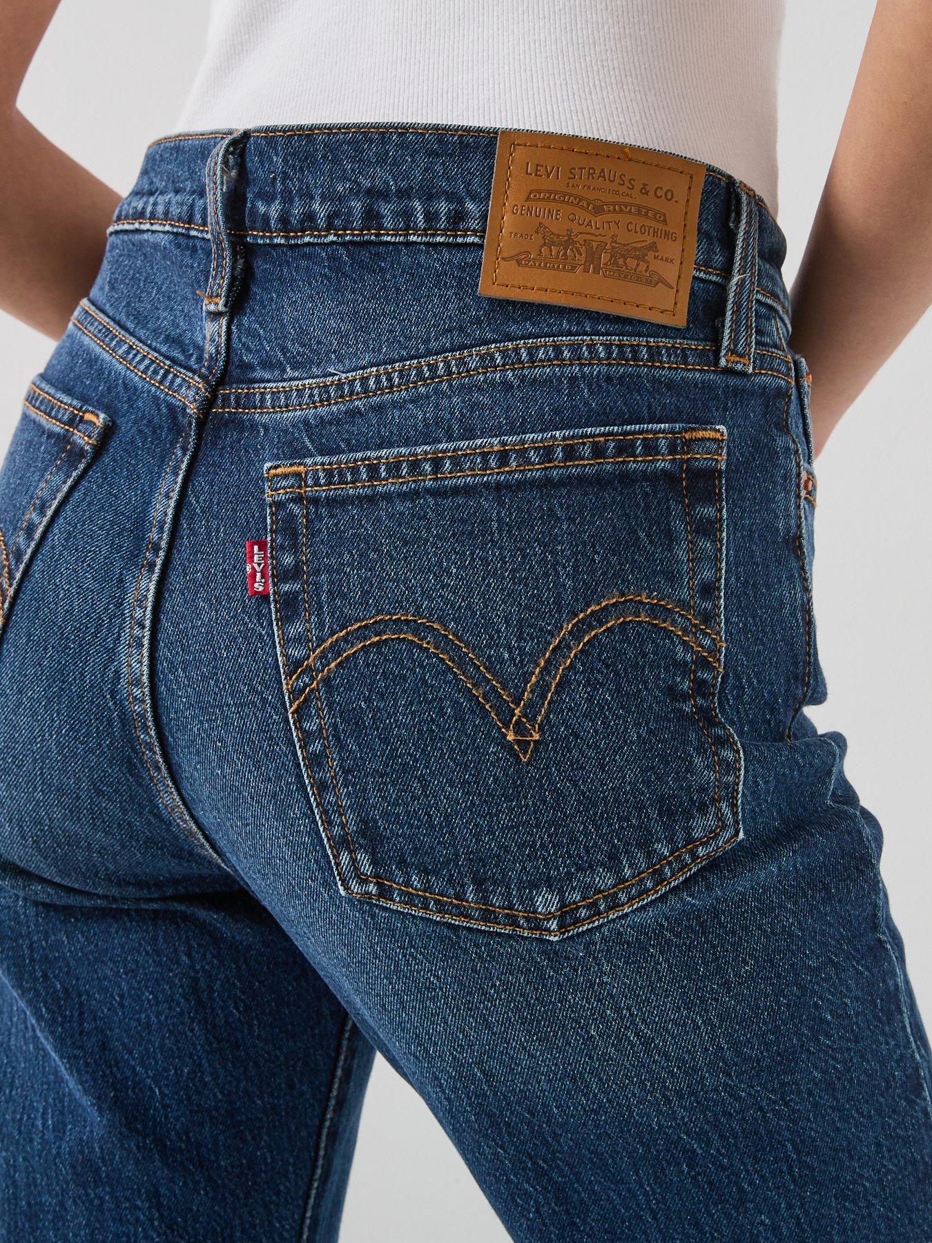 Image 5 of 6 of Levi's Wedgie Bootcut Jeans - Bold &amp; Beautiful Blue