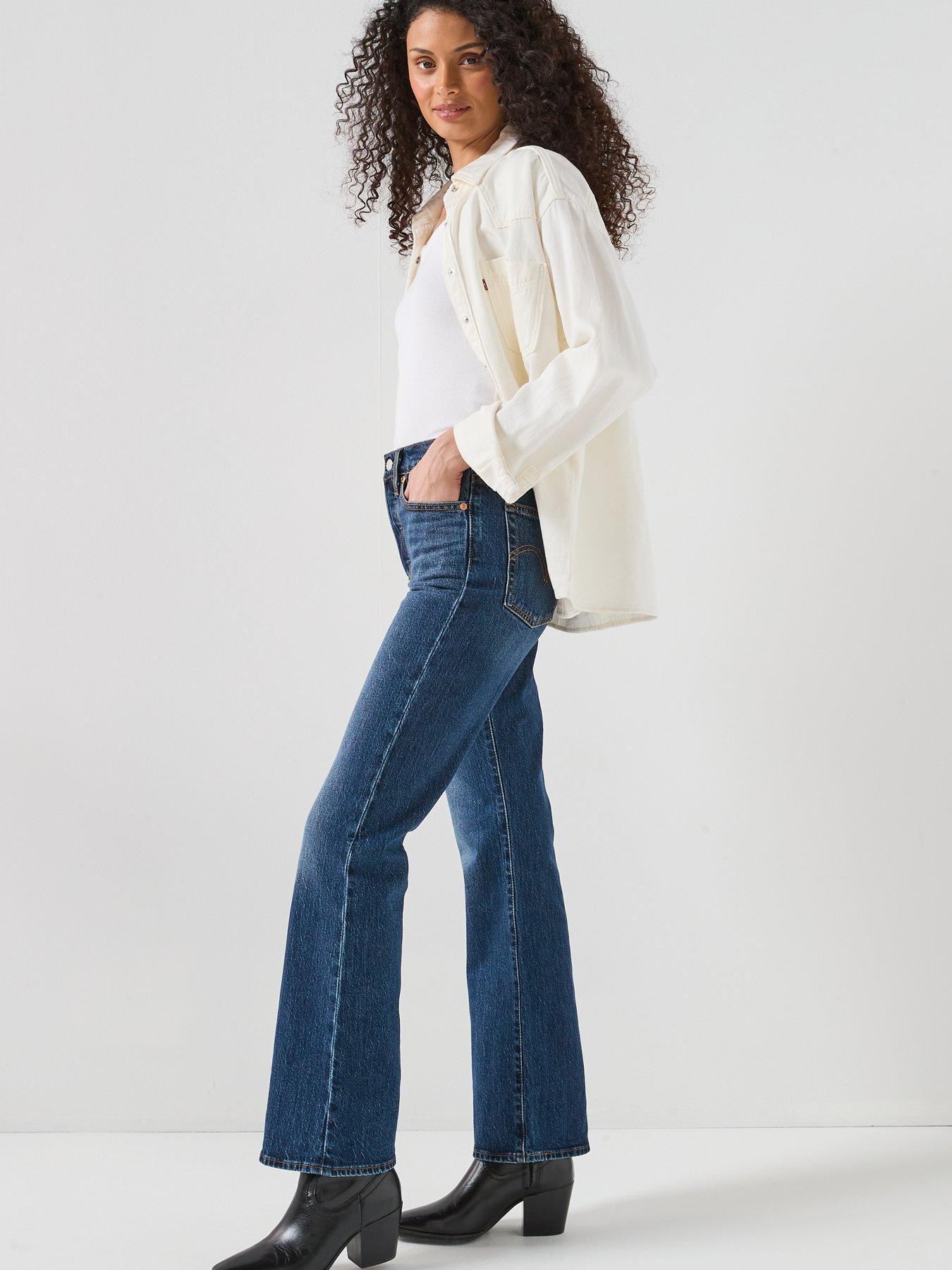 Image 6 of 6 of Levi's Wedgie Bootcut Jeans - Bold &amp; Beautiful Blue