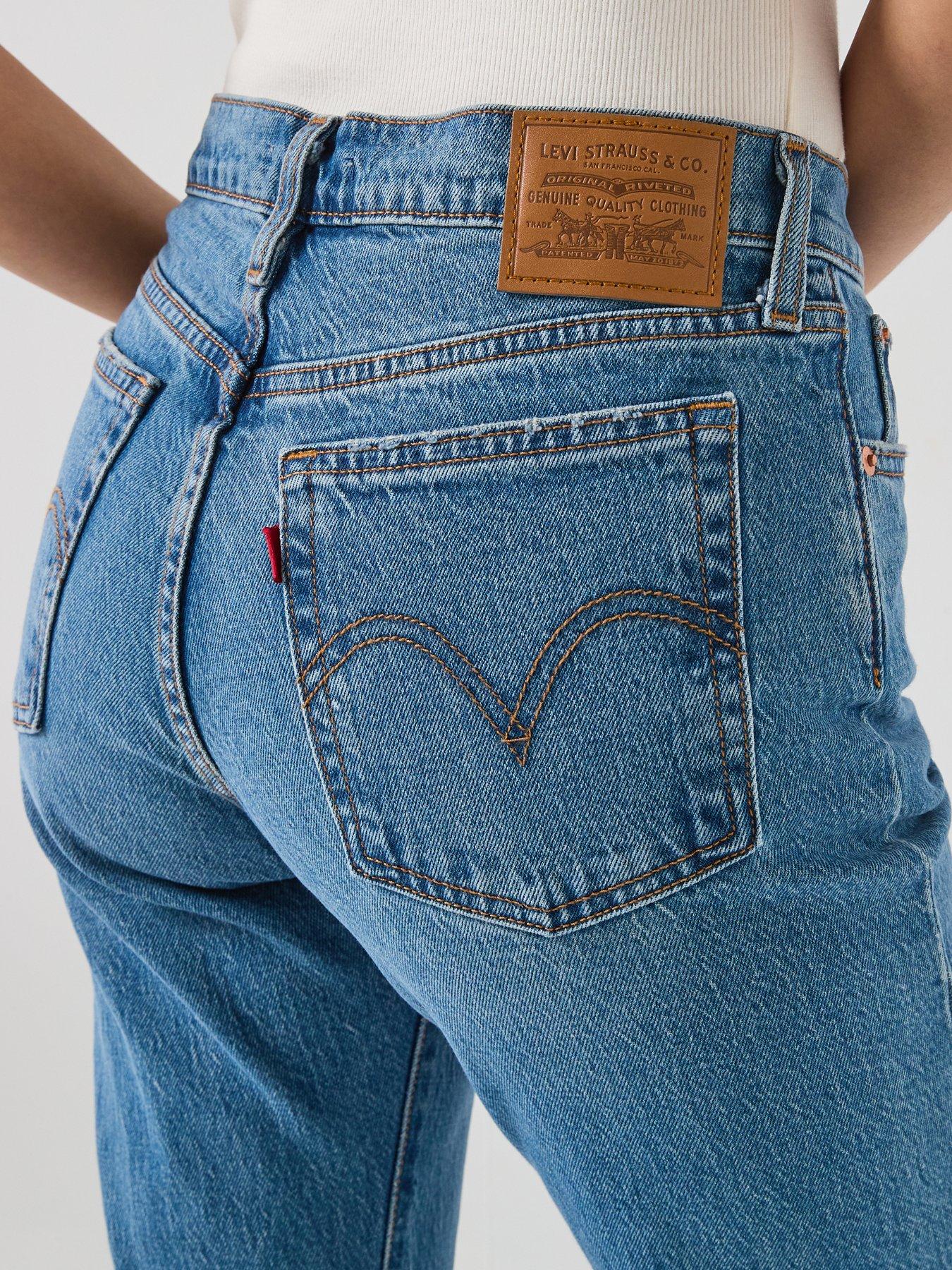 Image 4 of 6 of Levi's Wedgie Bootcut Jeans - Blue