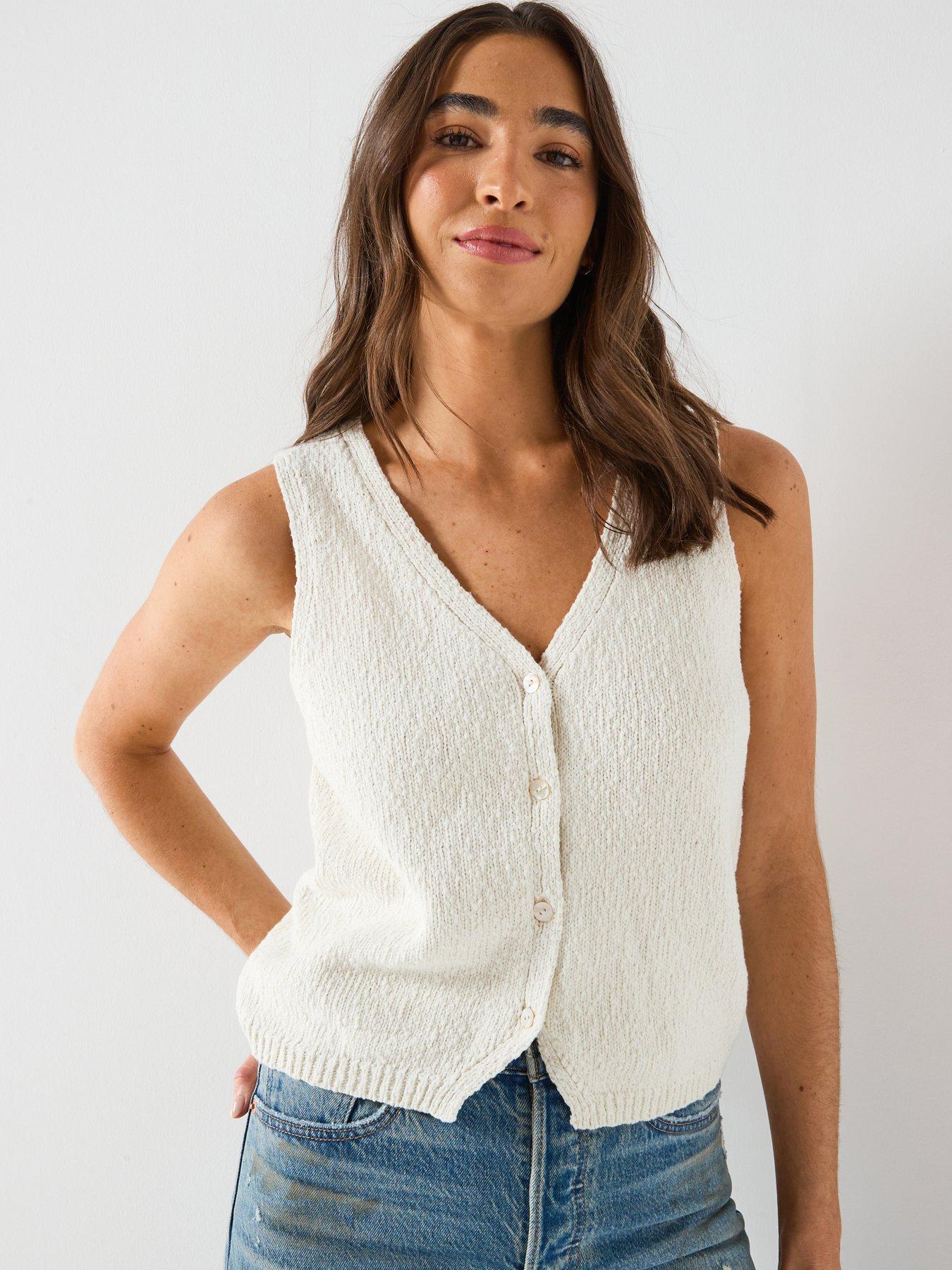 levis-helen-mini-boucle-vest-beigefront