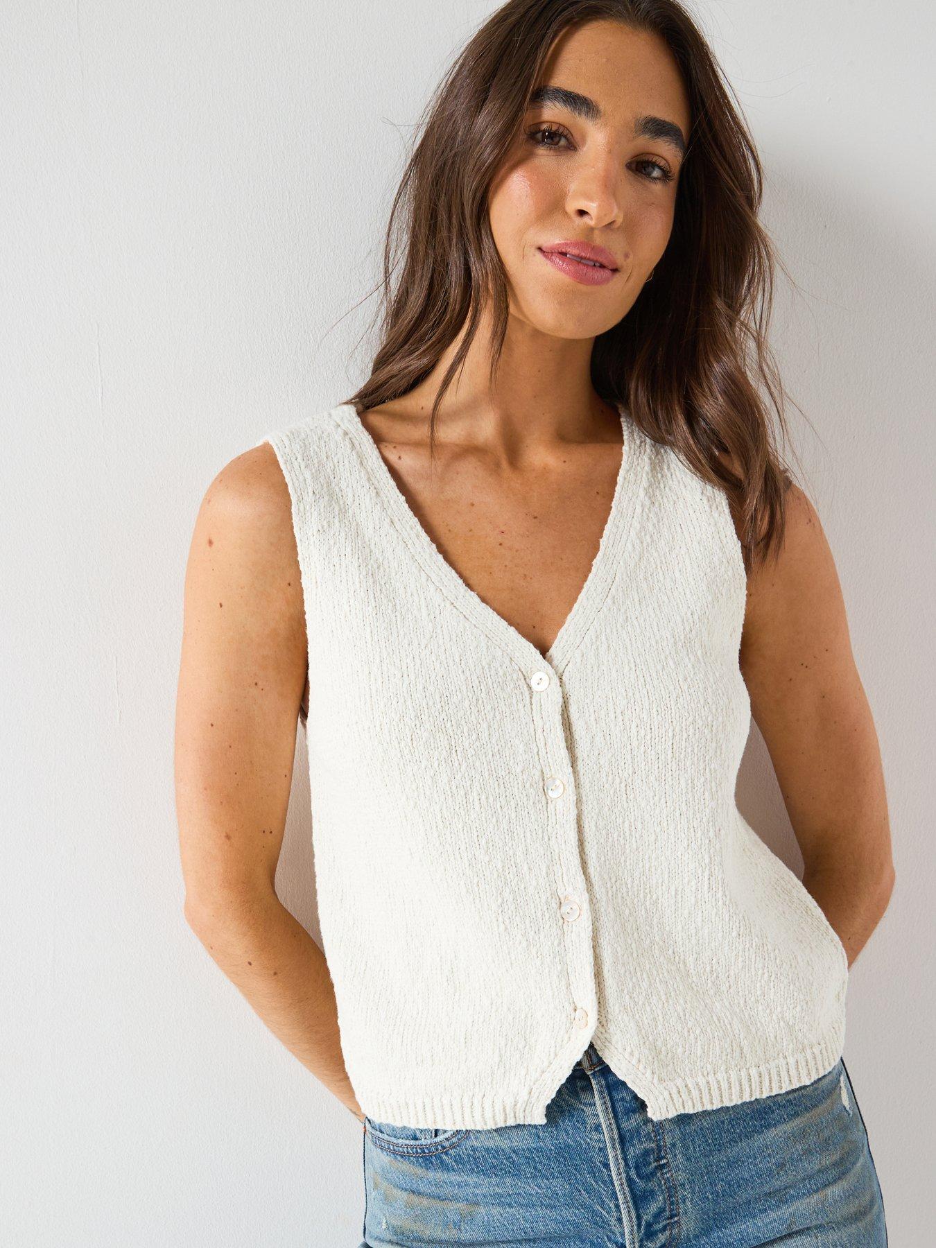 Image 6 of 6 of Levi's Helen Mini Boucle Vest