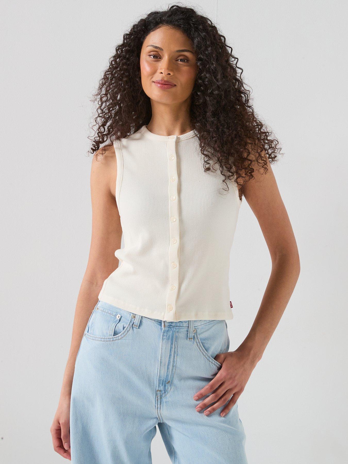 levis-rory-short-sleeve-button-up-top-white