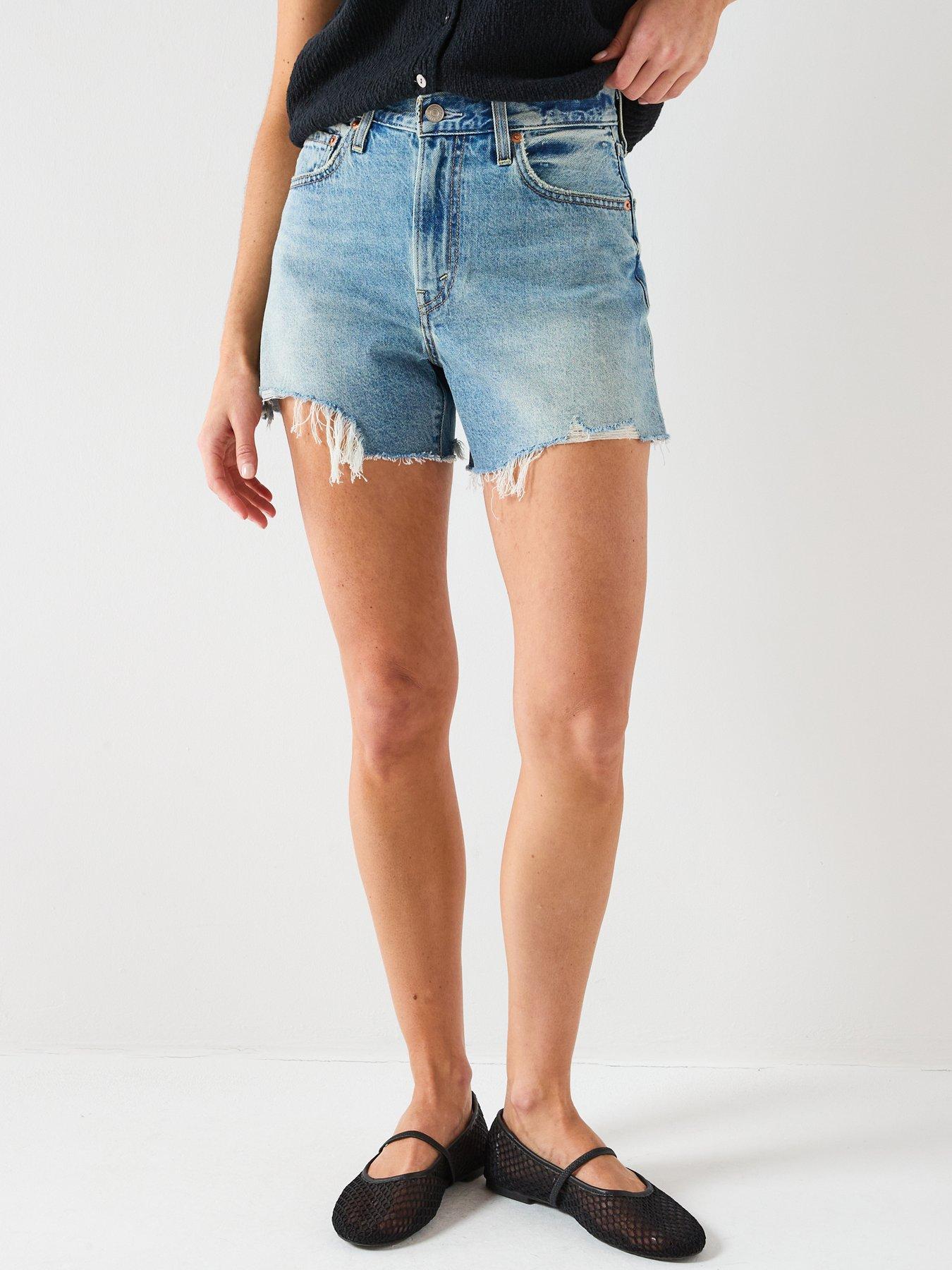 Levi's Ribcage Short Zip - Blue