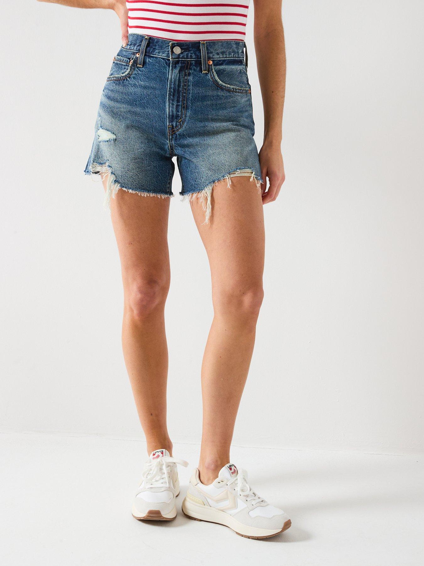 Levi's Ribcage Shorts - Blue