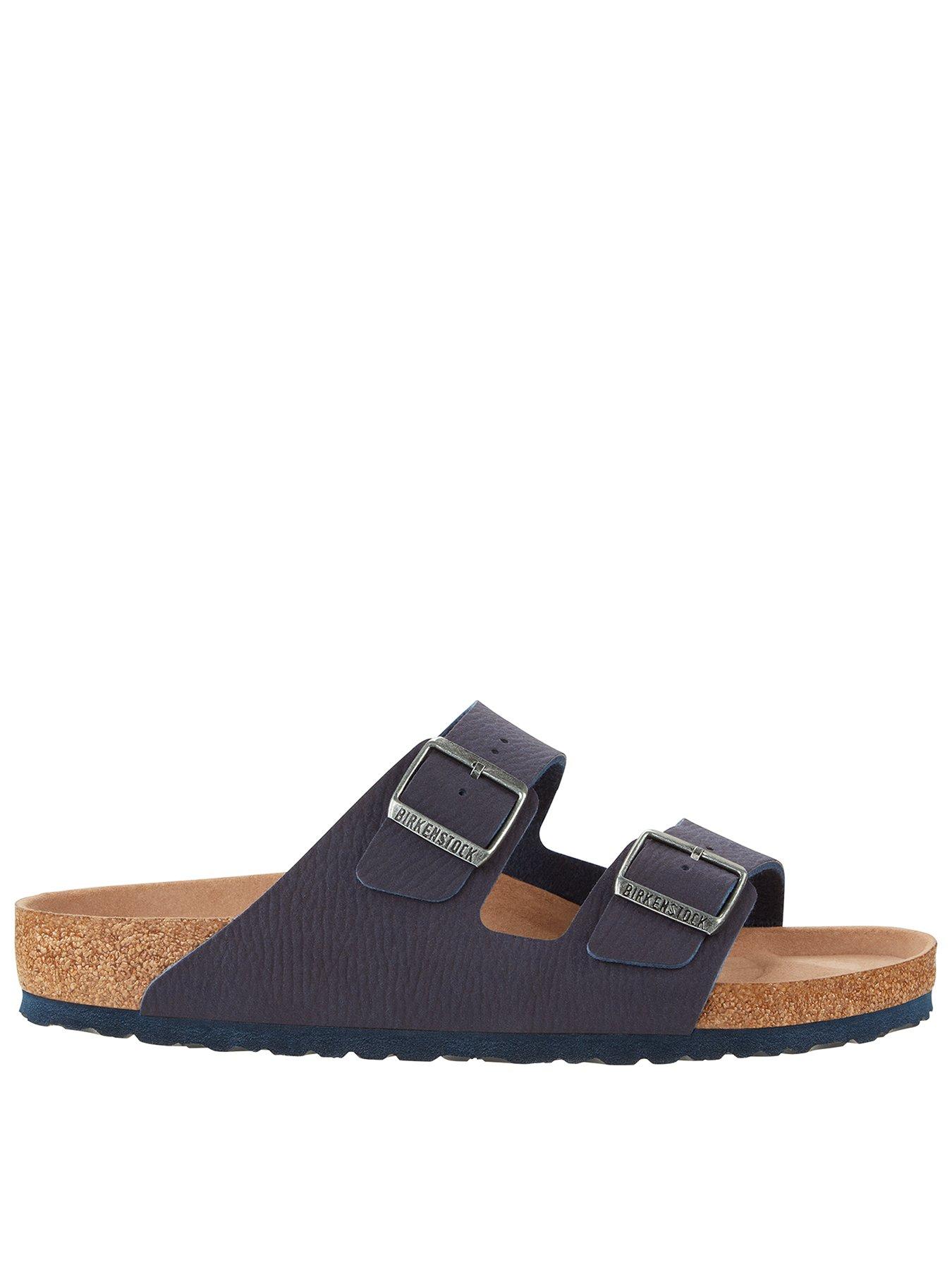 Image 1 of 3 of Birkenstock Men's Arizona Suede Sandals - Blue