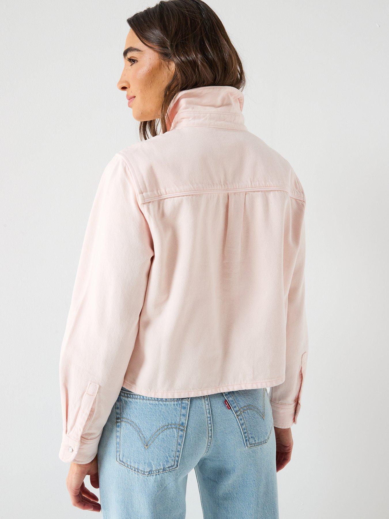 Image 2 of 6 of Levi's Logan Tencel Shacket - Dusty Crystal Pink