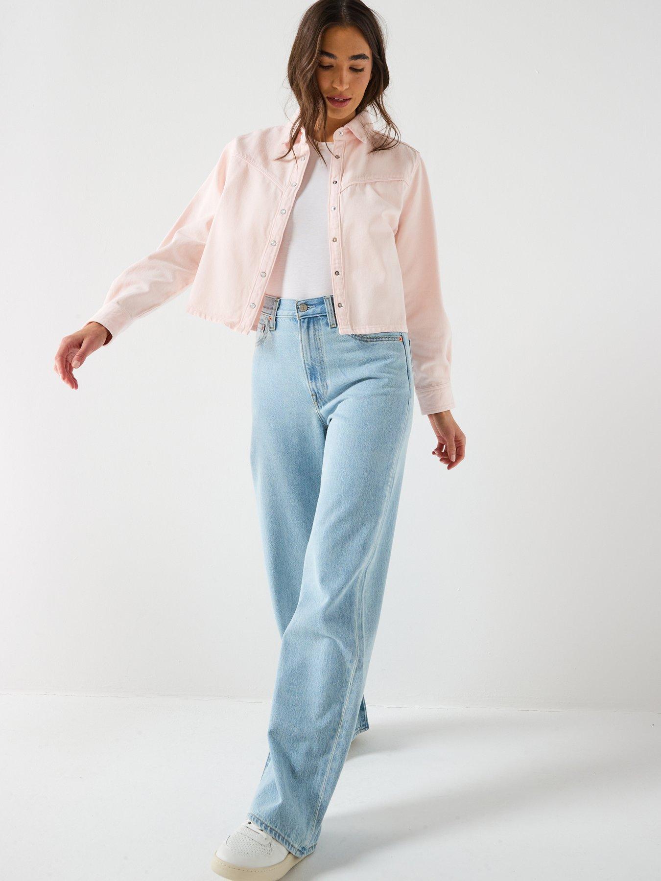 Image 3 of 6 of Levi's Logan Tencel Shacket - Dusty Crystal Pink