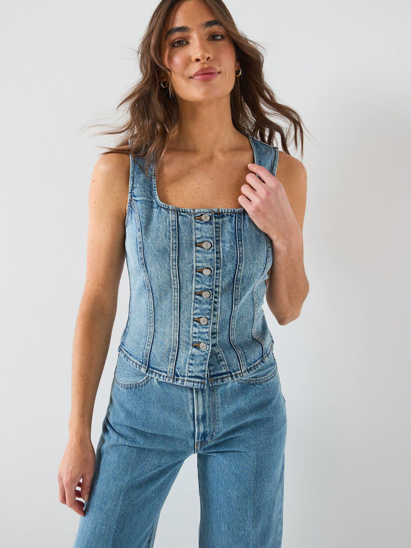 levis-sculpted-top-blue