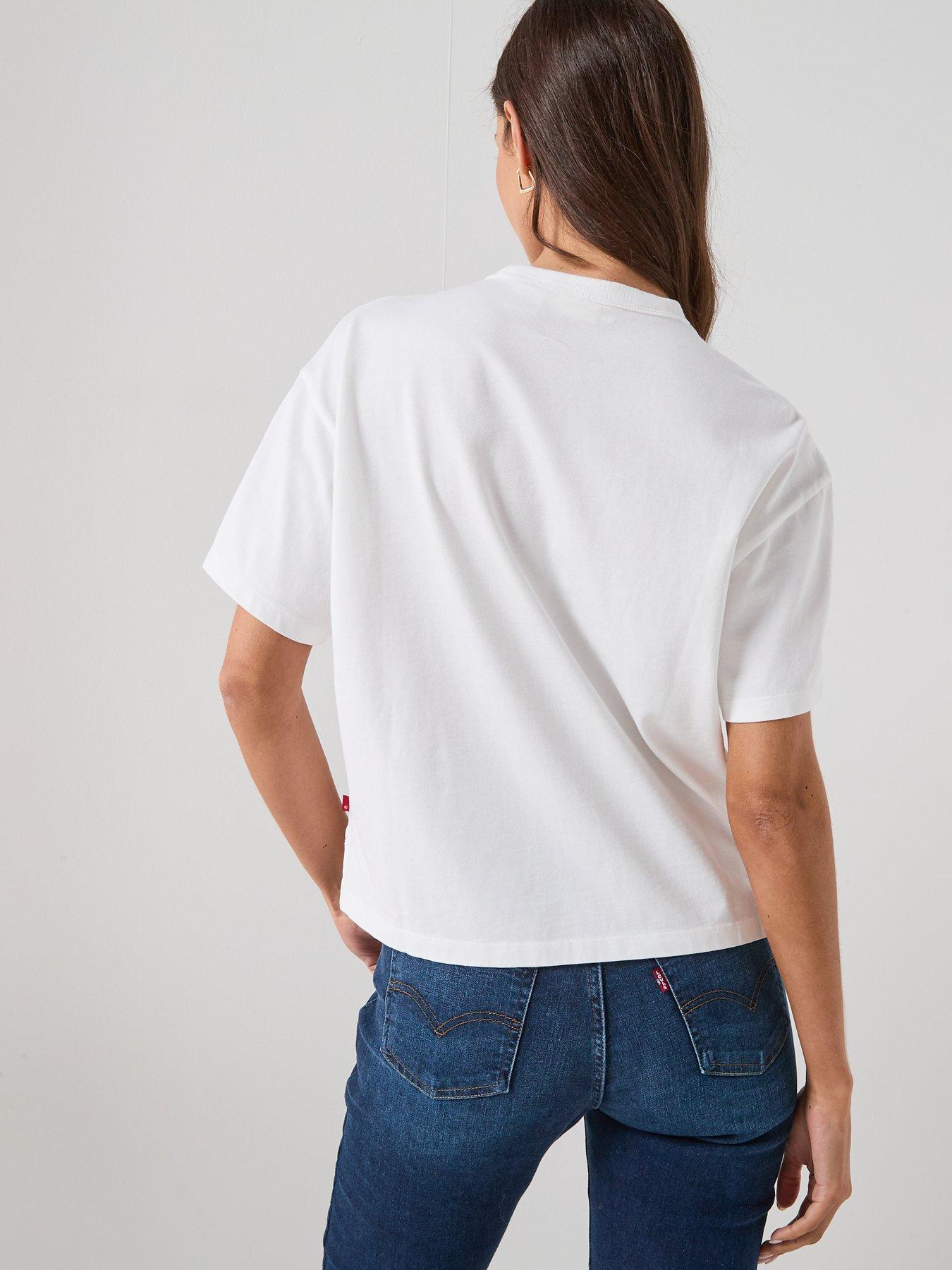 Image 2 of 6 of Levi's Vintage Short Sleeve Tee - White