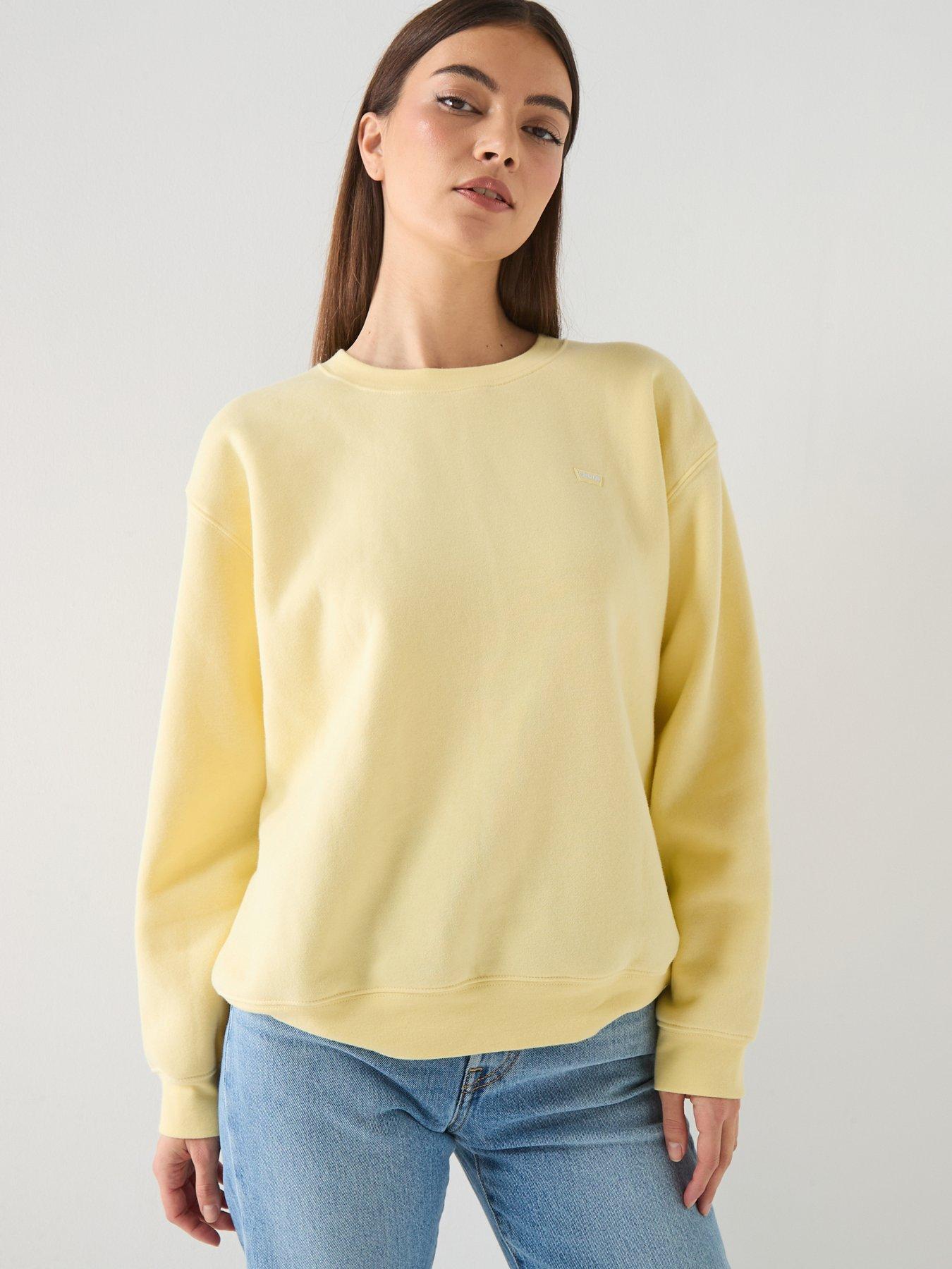 Image 1 of 6 of Levi's Everyday Sweatshirt - Yellow