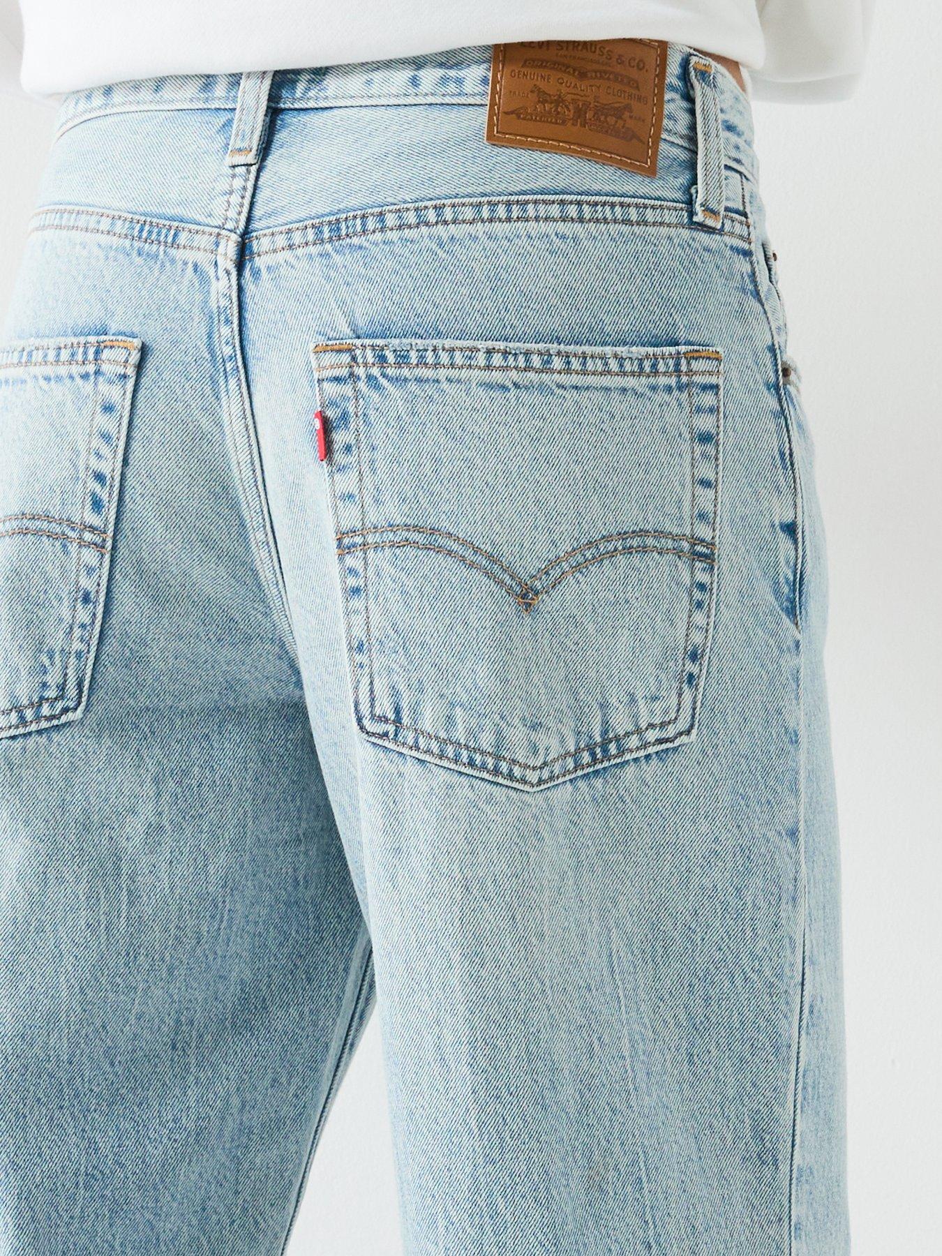 Image 4 of 5 of Levi's Baggy Dad Jeans - Blue