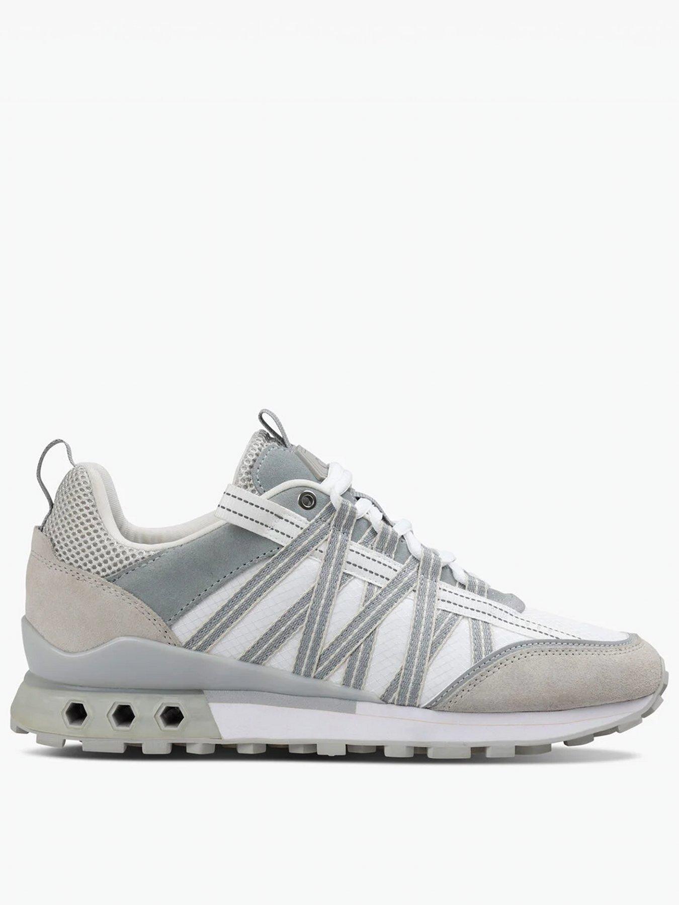 Image 1 of 3 of CRUYFF Fearia Hex-Tech Trainers - Light Grey