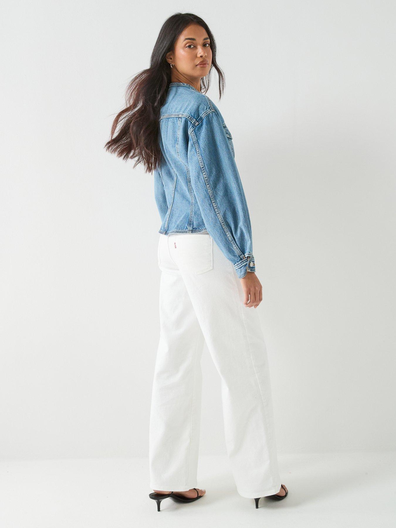 levis-sculpted-trucker-jacket-bluestillFront