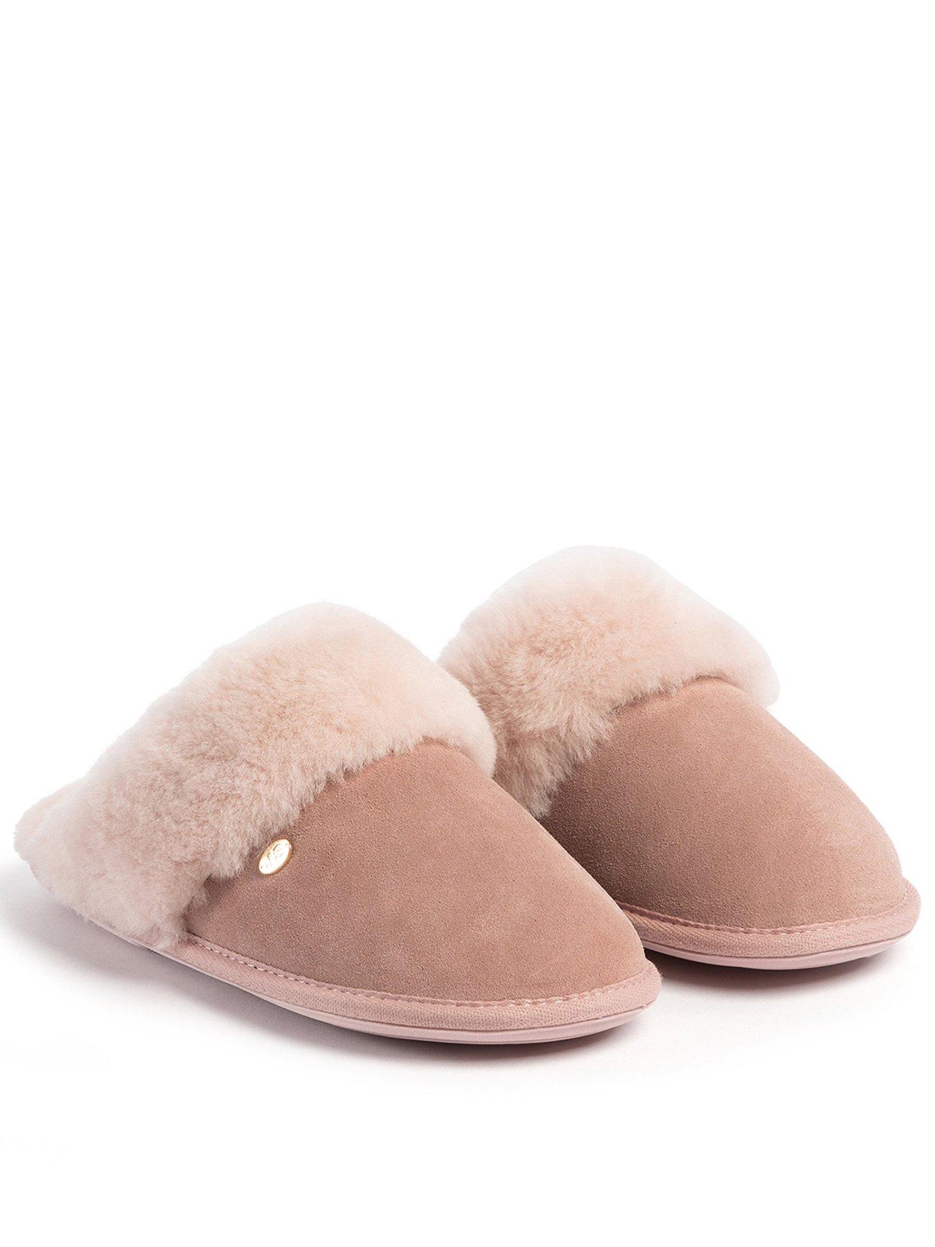 Just Sheepskin Just Sheepskin Ladies Duchess Sheepskin Slipper - Pink