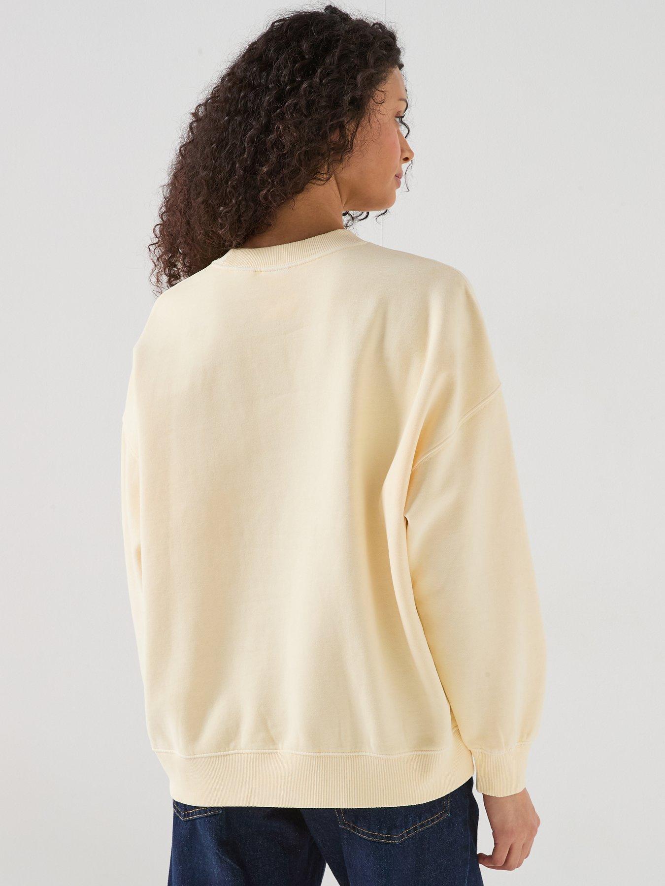 Image 2 of 6 of Levi's Graphic Vintage Oversized Crewneck Sweatshirt - Royale Fancy Script Rutabaga - Orange