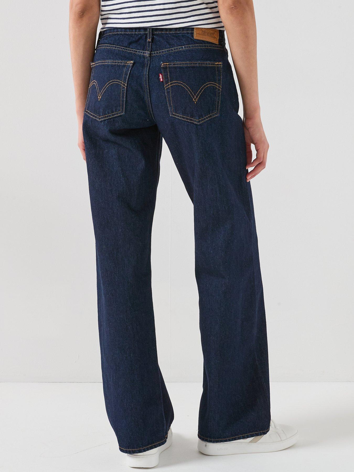 Image 2 of 6 of Levi's Low Loose Jeans - Black