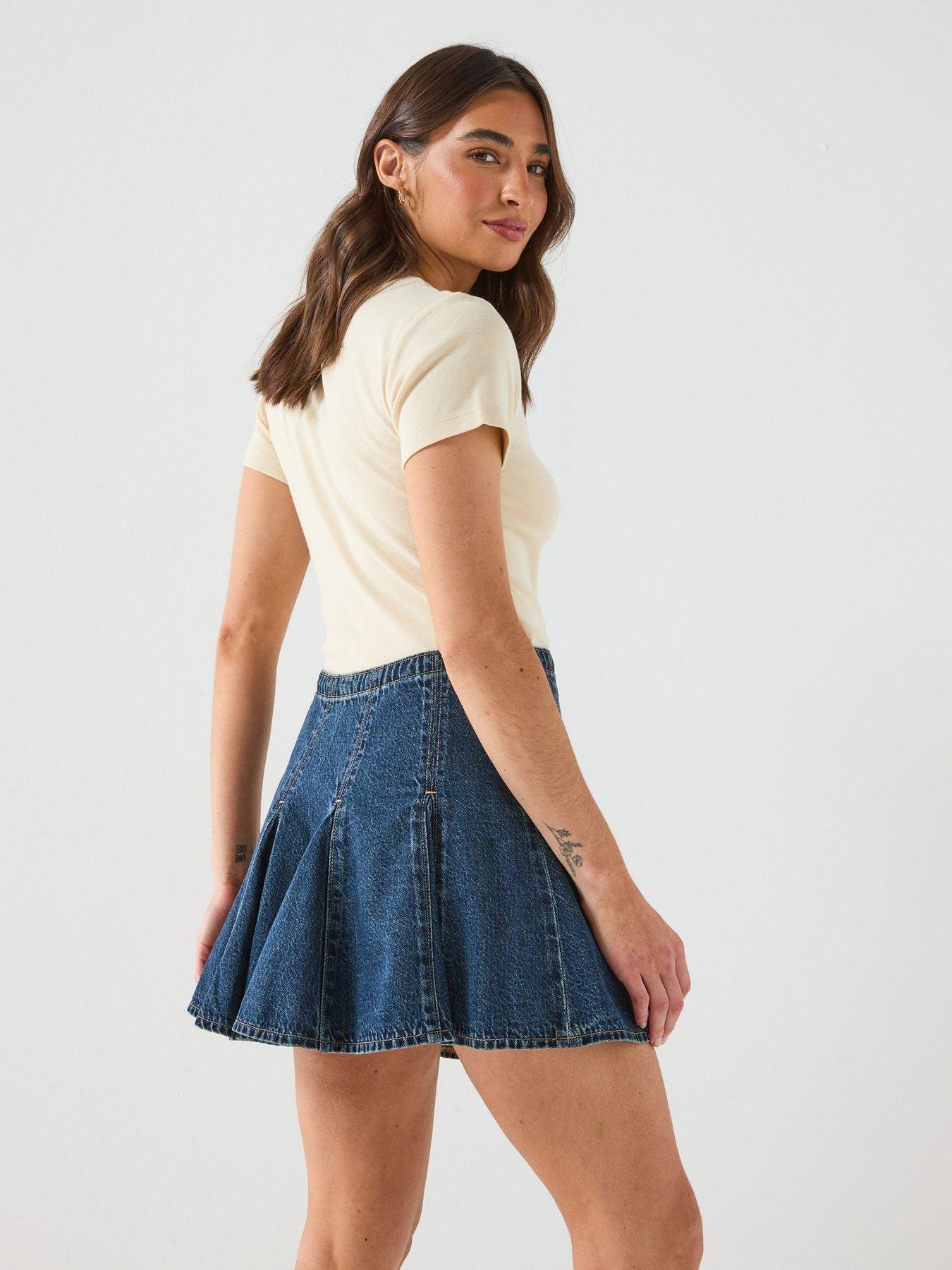 Image 6 of 6 of Levi's Godet Mini Skirt