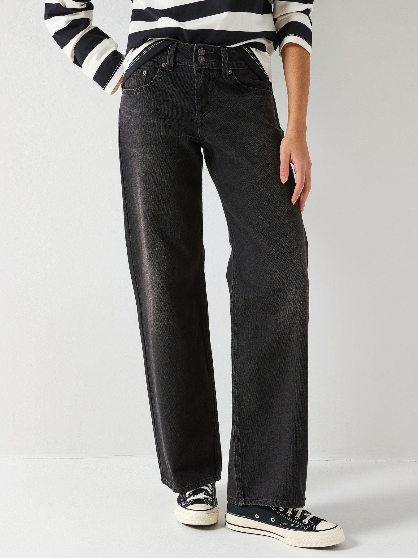 levis-superlow-loose-jeans-blackfront