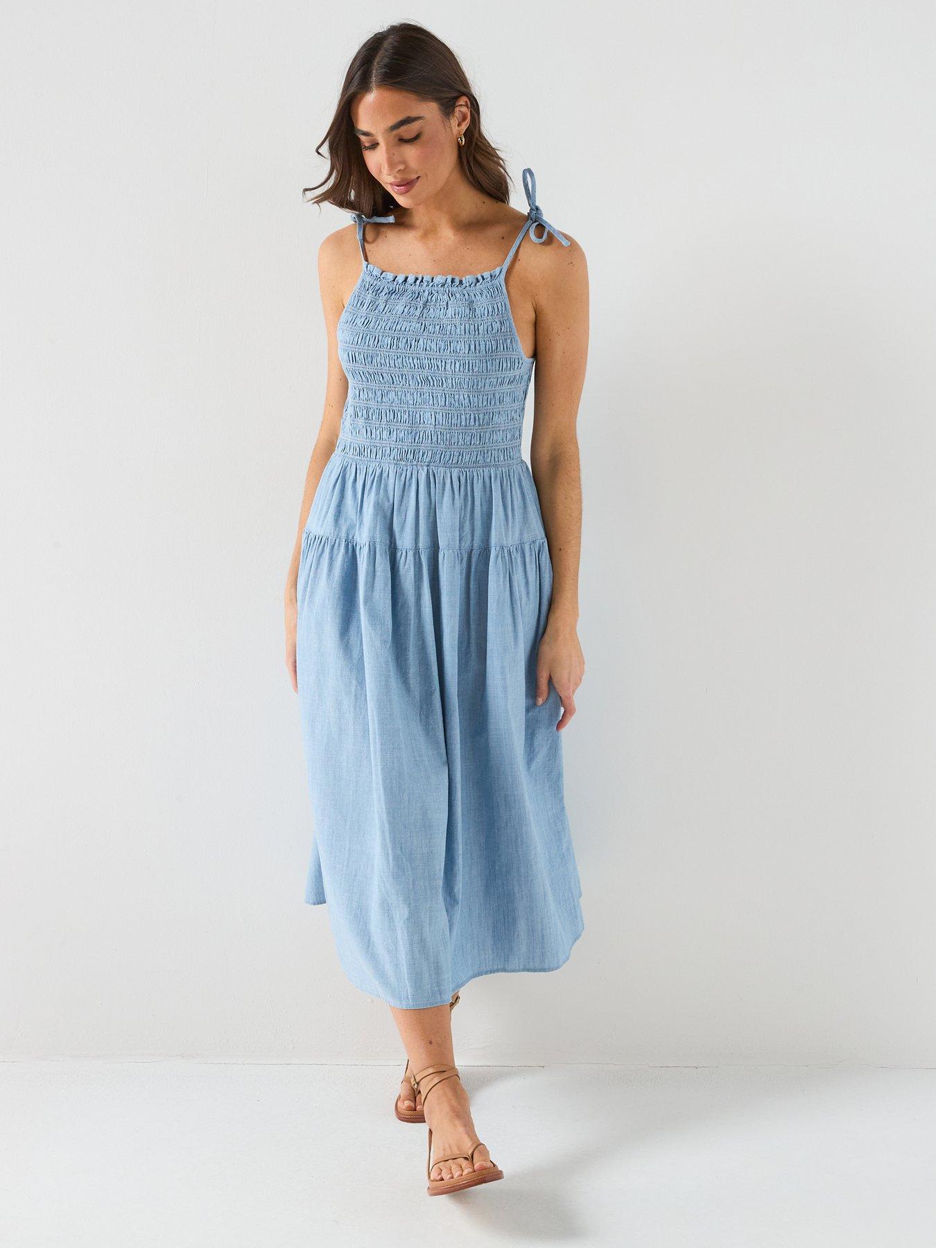 Levi's Monaco Cotton Sundress - Blue